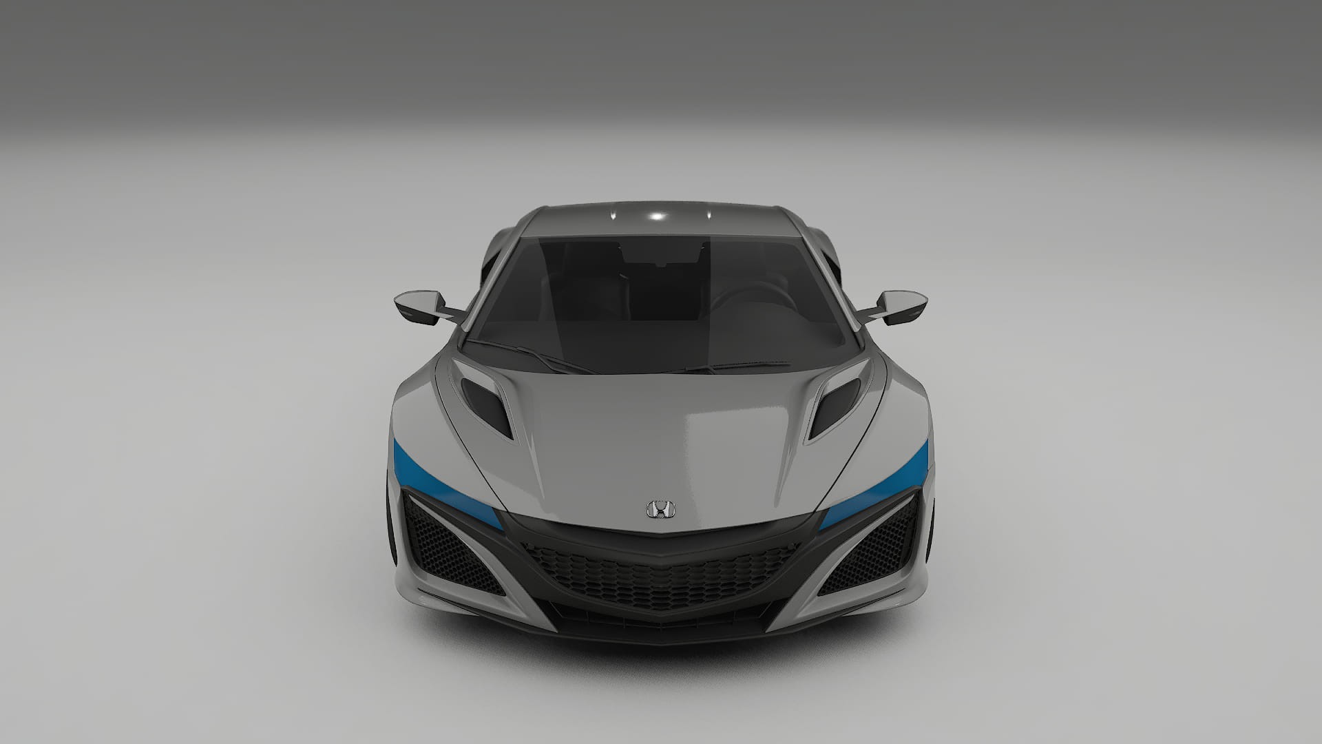 Honda NSX prefacelift PPF Fólie na auto | CrystalGuard Přední kit s karbonovou kapotou