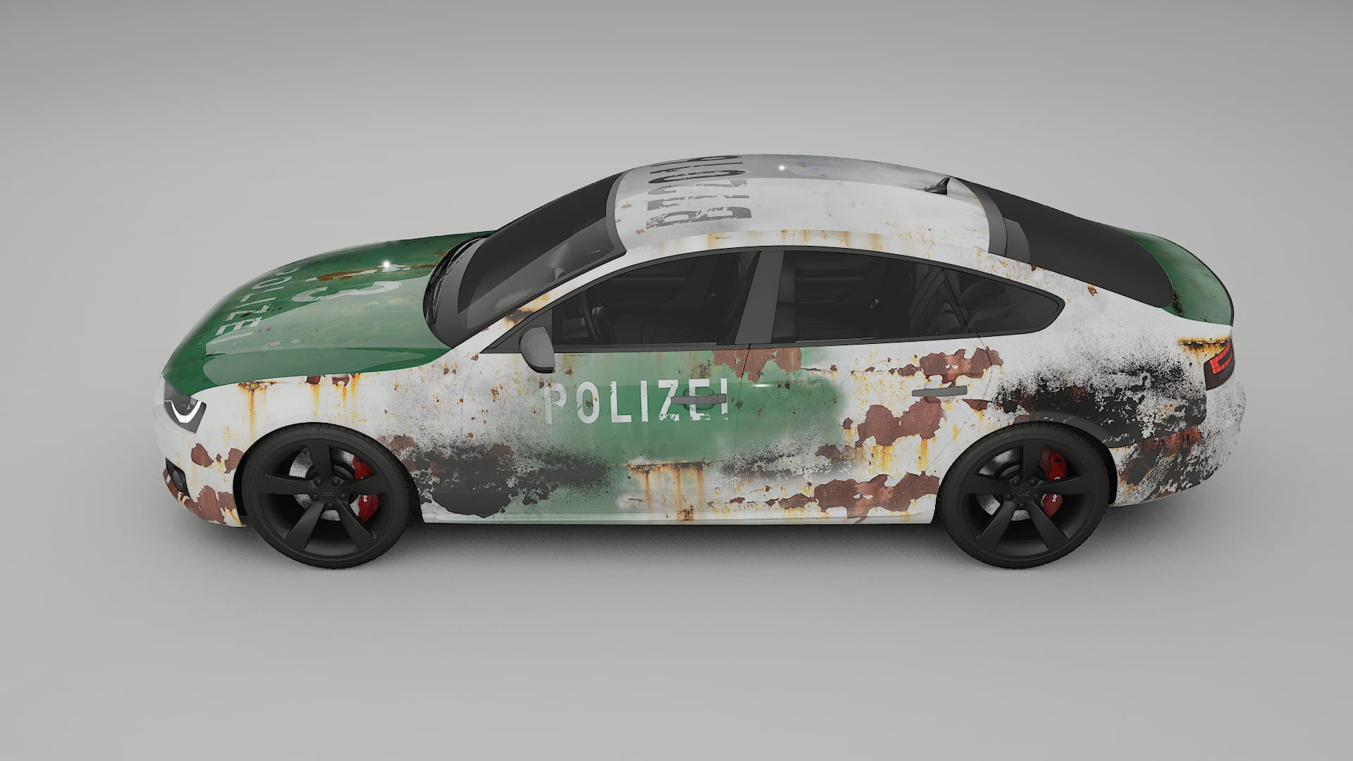 Audi A5 8T Sportback prefacelift COBRA 11 – Designový Wrap PPF Fólie na auto - tisknutelný polyuretan