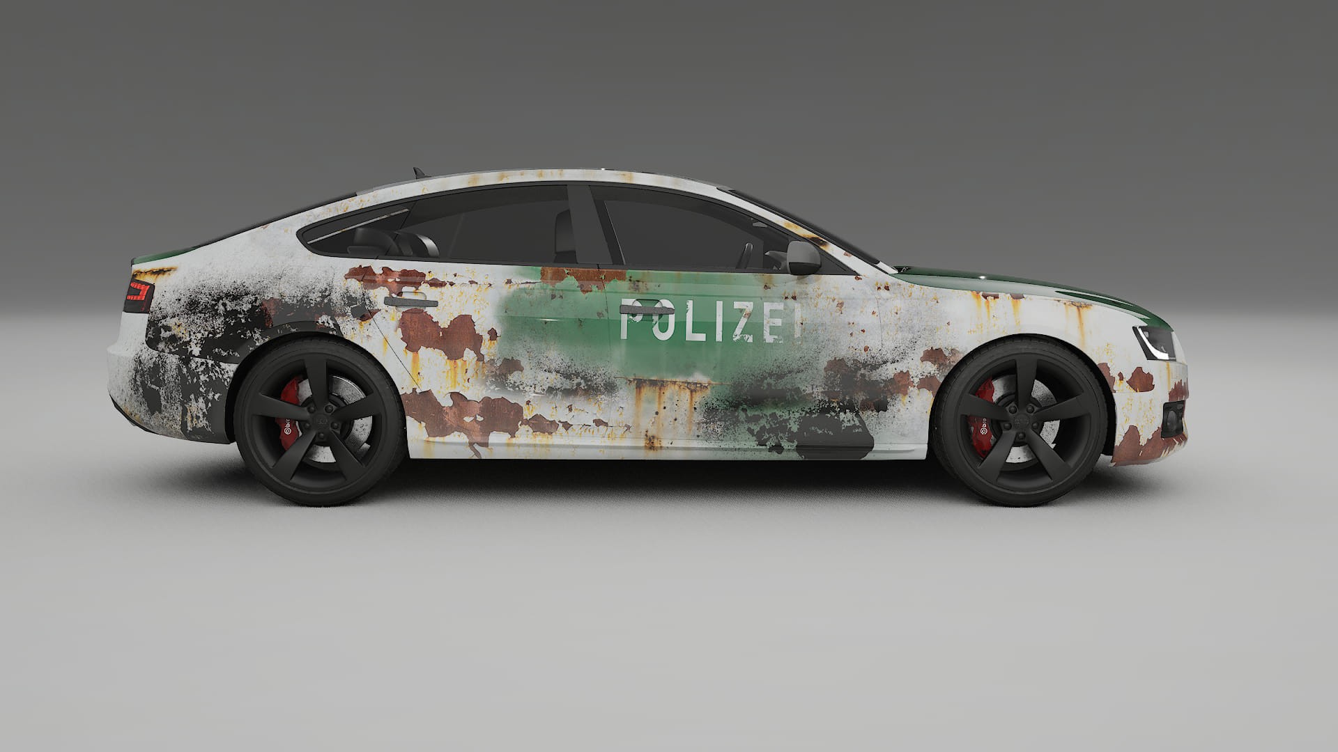 Audi A5 8T Sportback prefacelift COBRA 11 – Designový Wrap PPF Fólie na auto - tisknutelný polyuretan