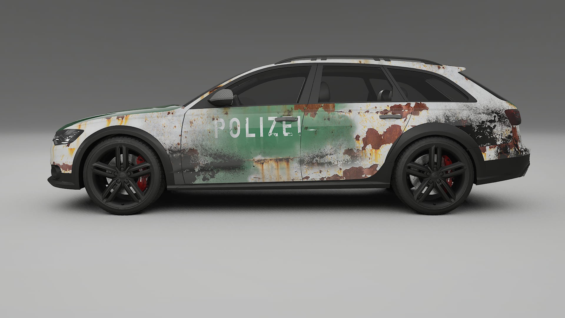 Audi A6 Allroad C7 prefacelift COBRA 11 – Designový Wrap PPF Fólie na auto - tisknutelný polyuretan