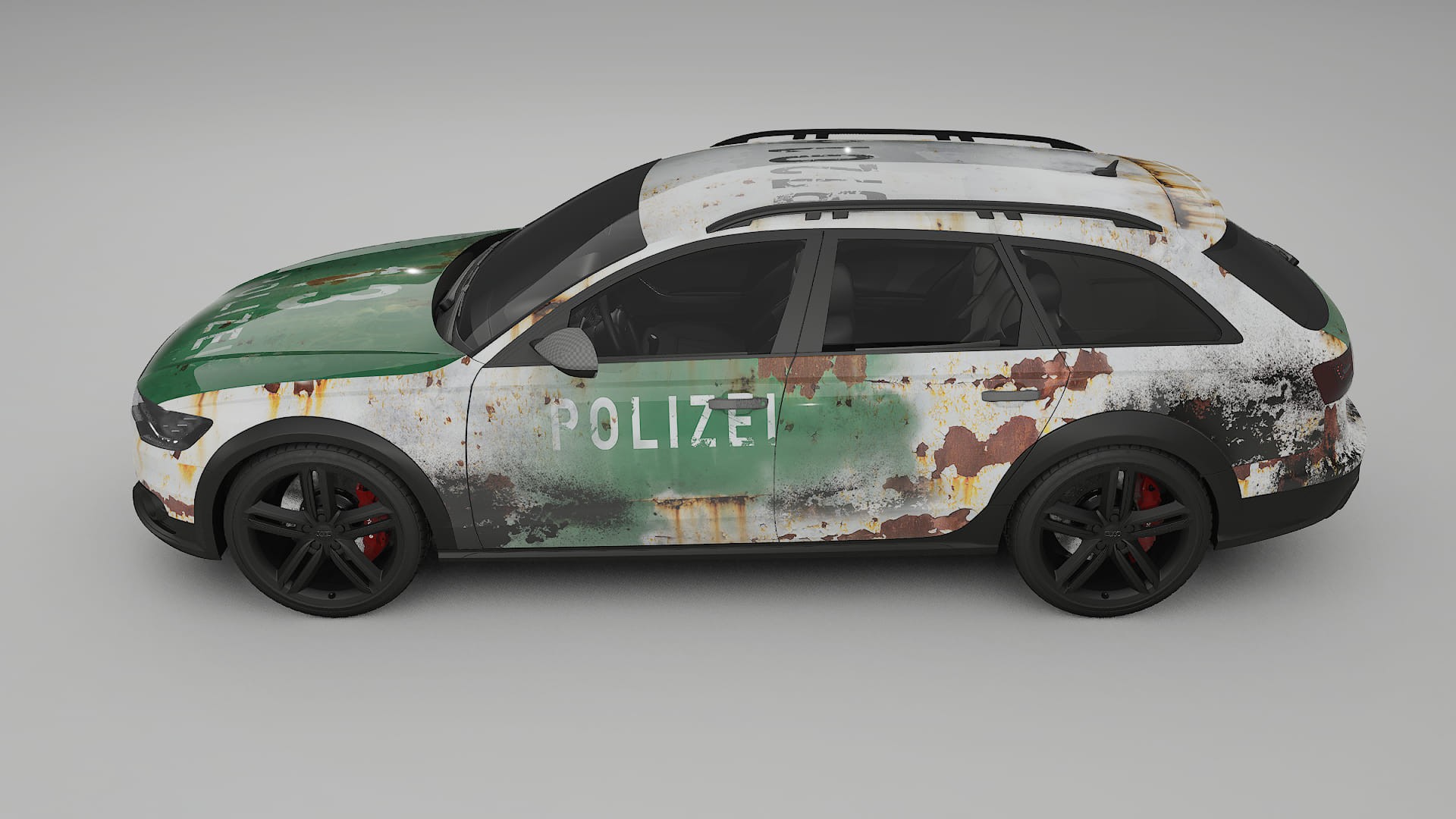 Audi A6 Allroad C7 prefacelift COBRA 11 – Designový Wrap PPF Fólie na auto - tisknutelný polyuretan