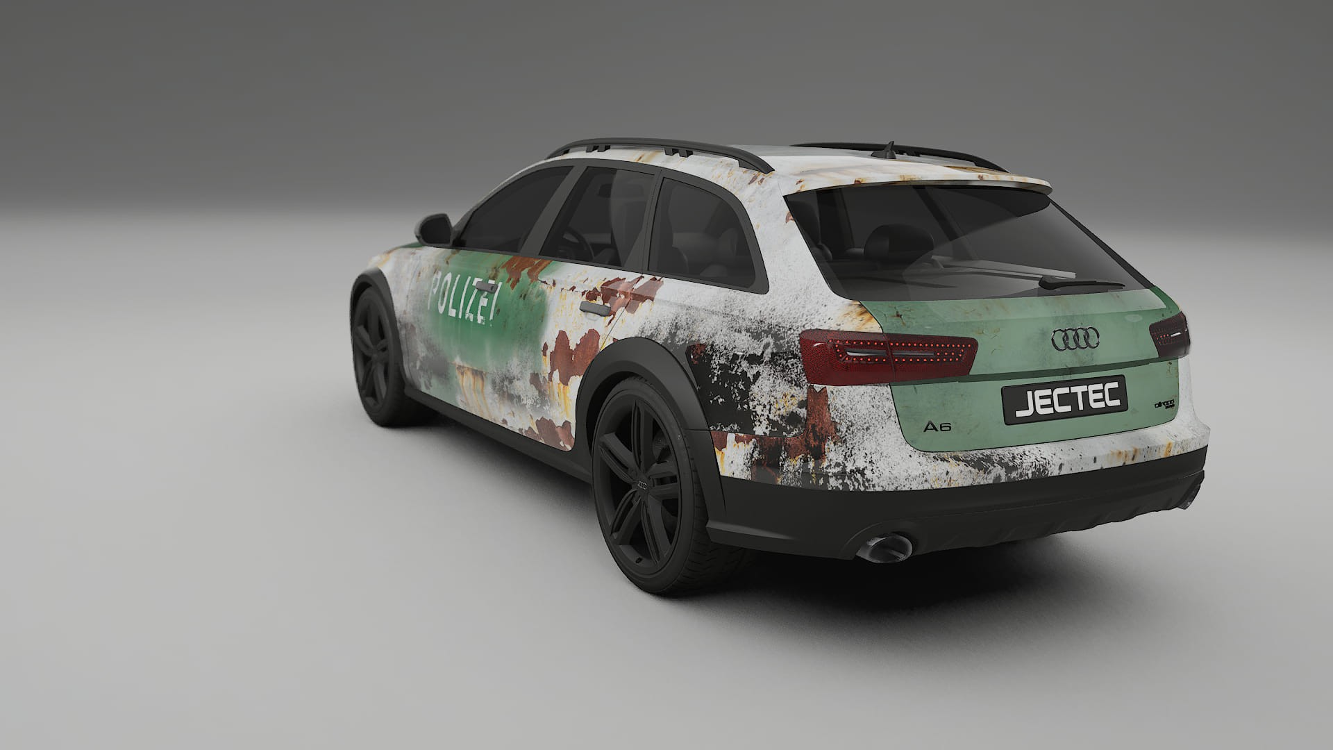 Audi A6 Allroad C7 prefacelift COBRA 11 – Designový Wrap PPF Fólie na auto - tisknutelný polyuretan