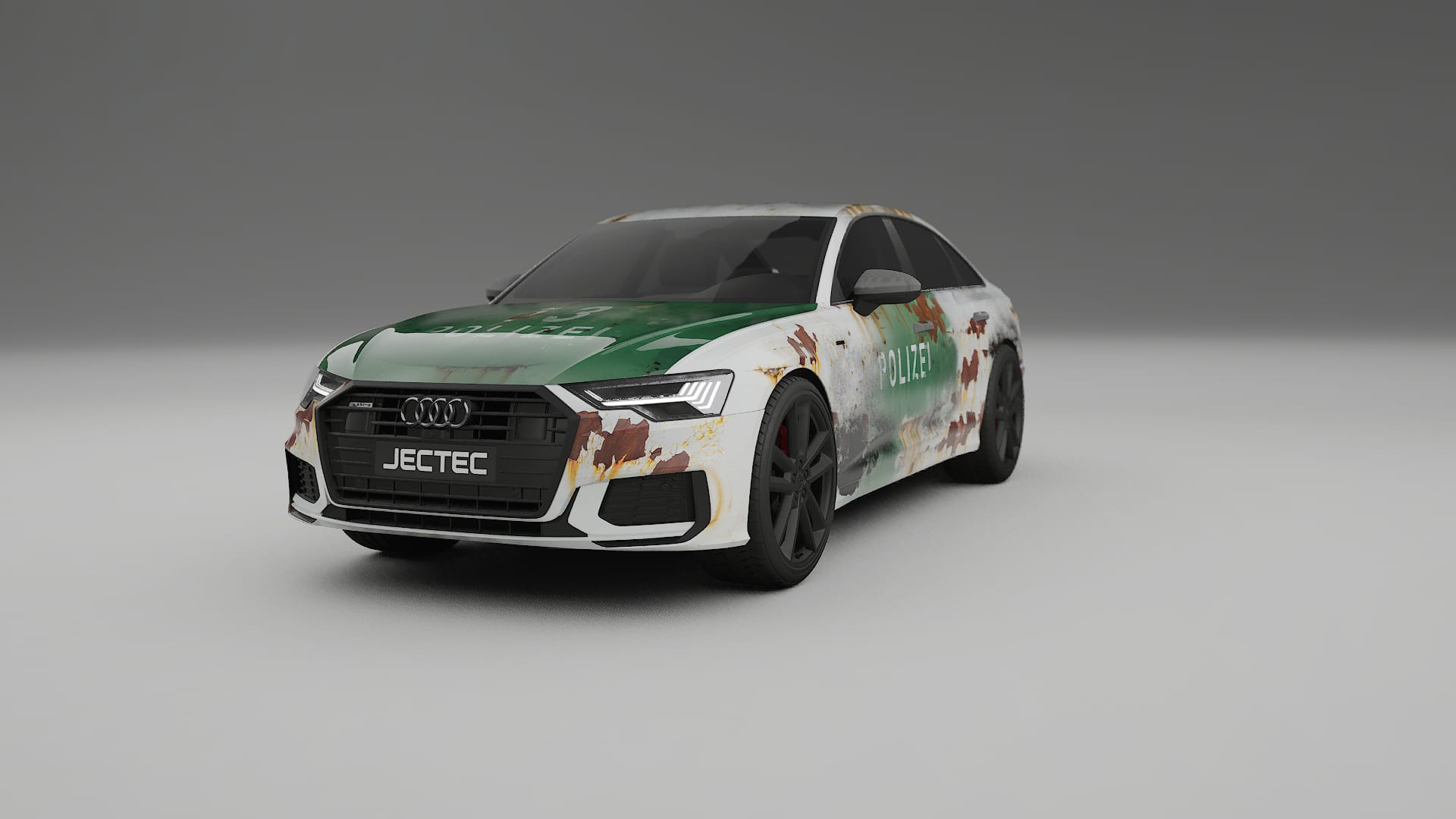 Audi A6 S-Line C8 COBRA 11 – Designový Wrap PPF Fólie na auto - tisknutelný polyuretan