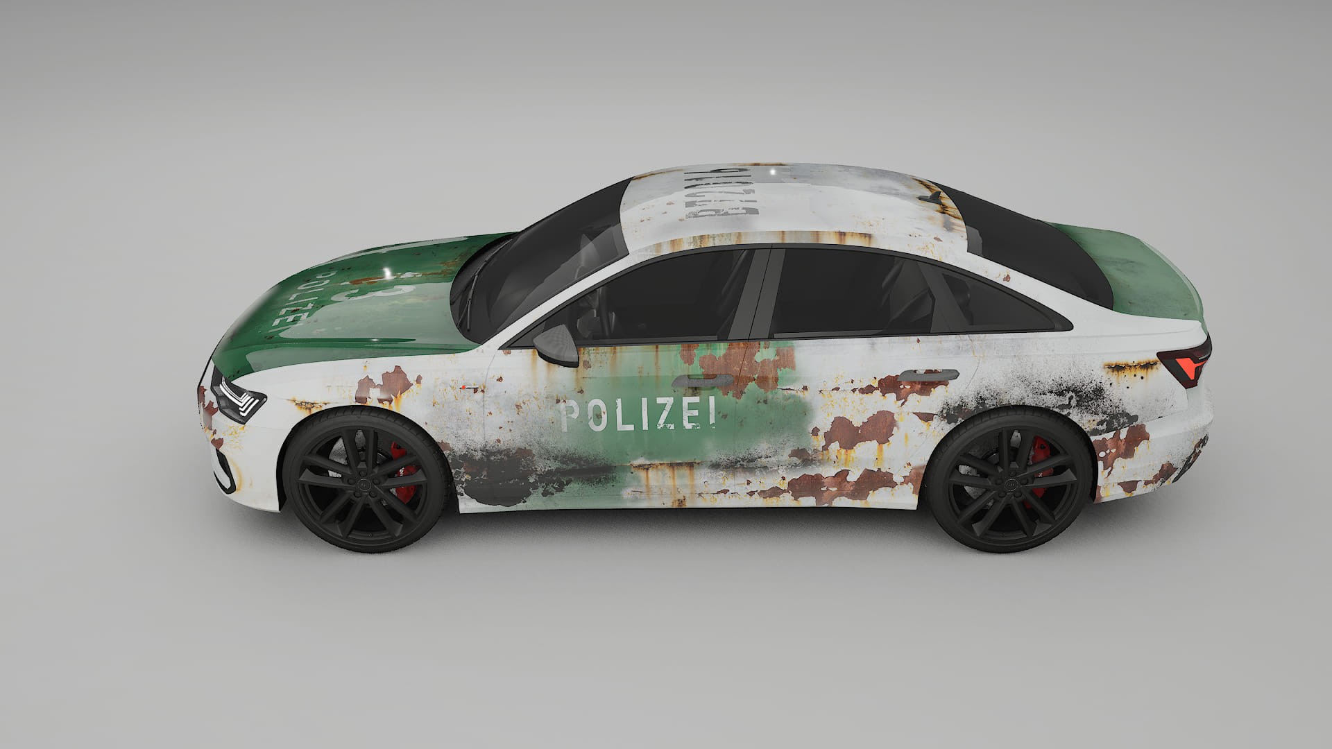Audi A6 S-Line C8 COBRA 11 – Designový Wrap PPF Fólie na auto - tisknutelný polyuretan