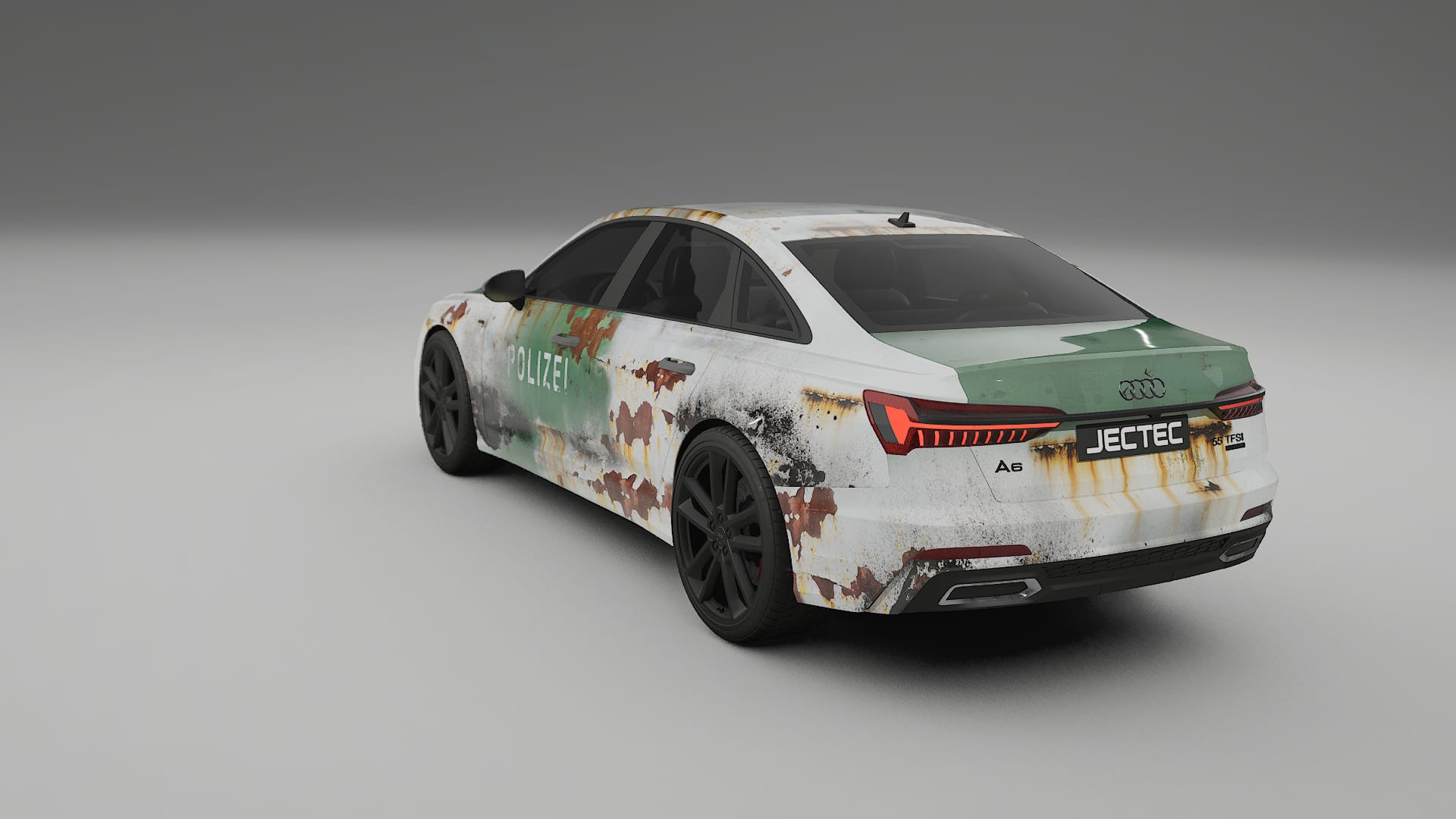 Audi A6 S-Line C8 COBRA 11 – Designový Wrap PPF Fólie na auto - tisknutelný polyuretan