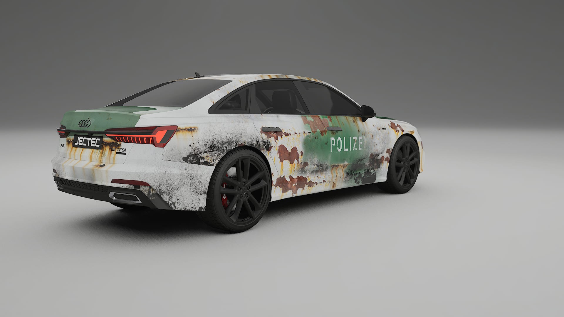 Audi A6 S-Line C8 COBRA 11 – Designový Wrap PPF Fólie na auto - tisknutelný polyuretan