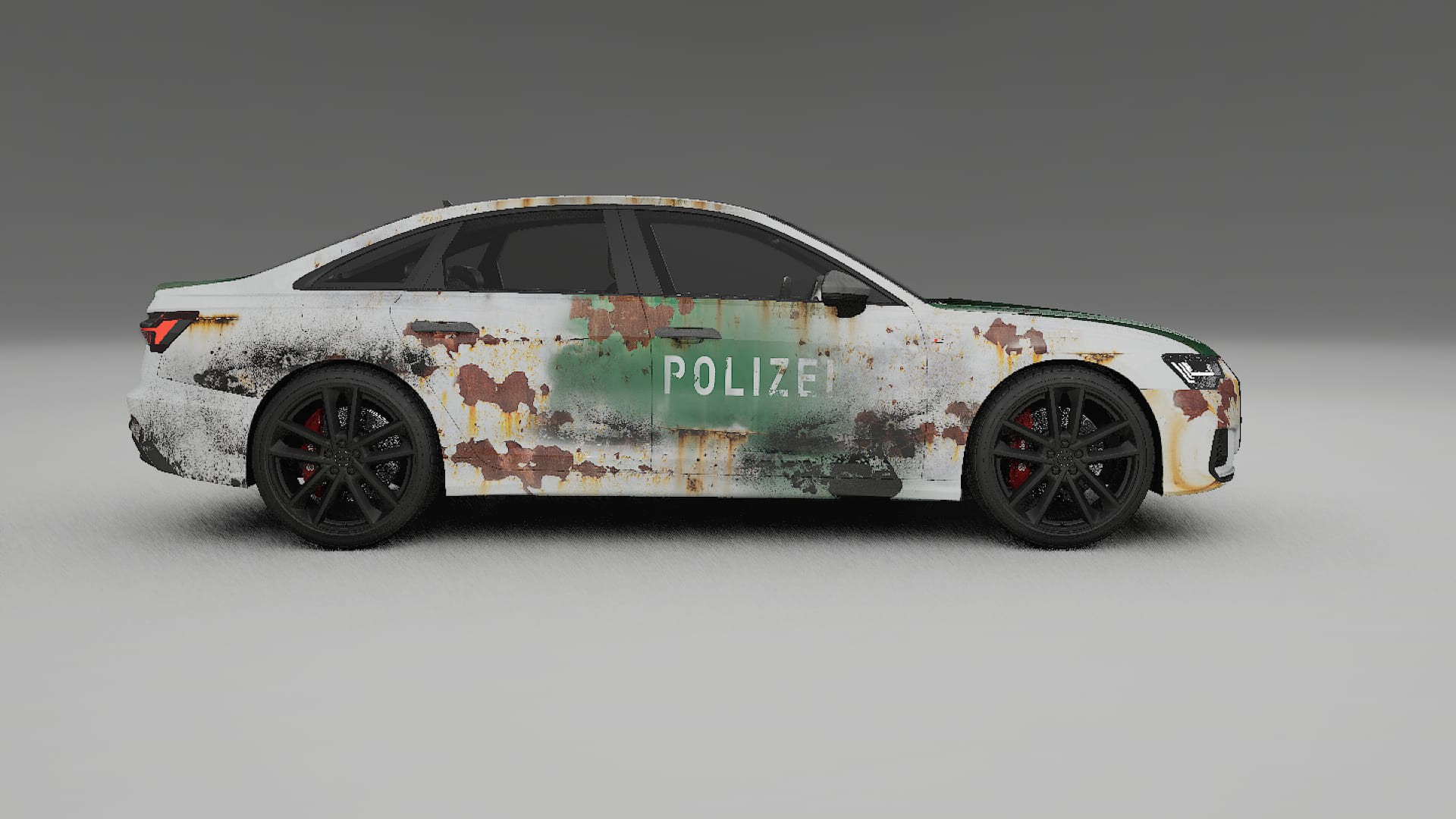 Audi A6 S-Line C8 COBRA 11 – Designový Wrap PPF Fólie na auto - tisknutelný polyuretan