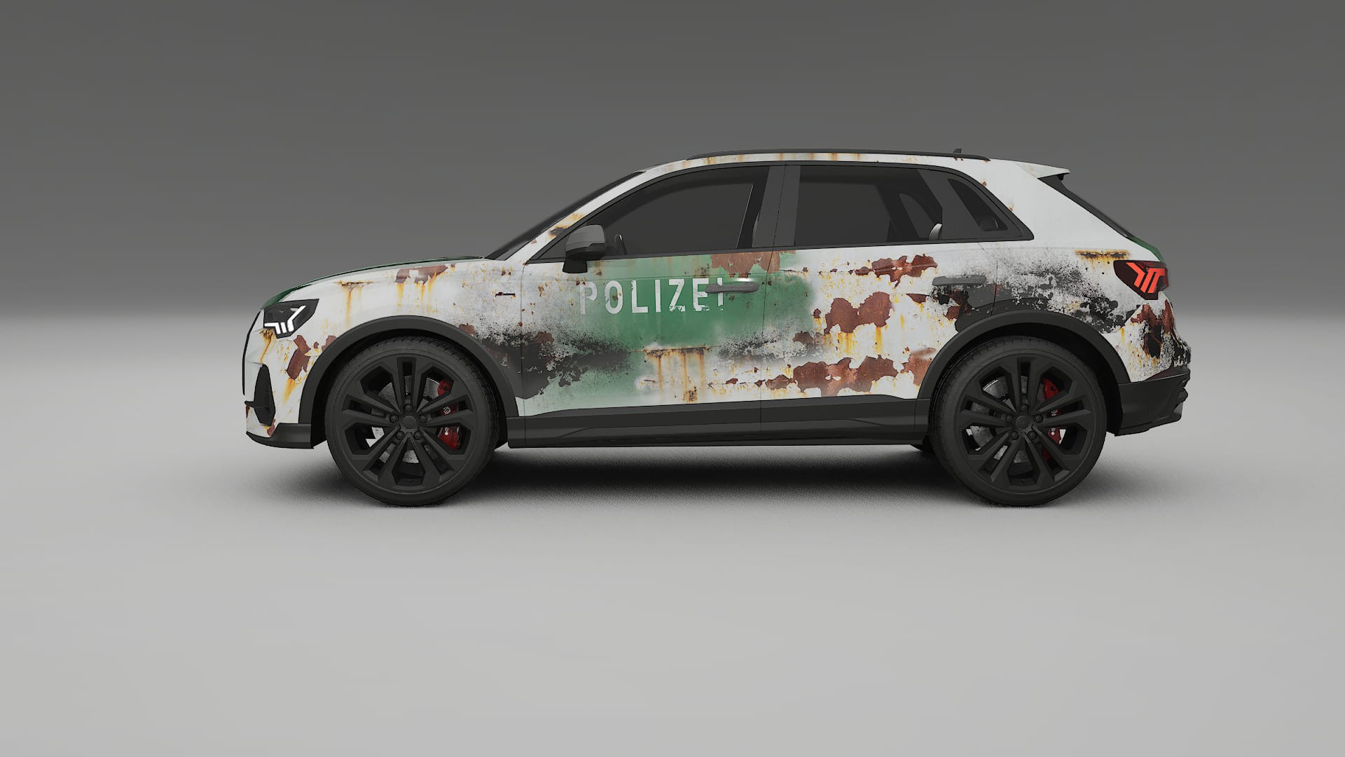 Audi Q3 S-Line F3 COBRA 11 – Designový Wrap PPF Fólie na auto - tisknutelný polyuretan