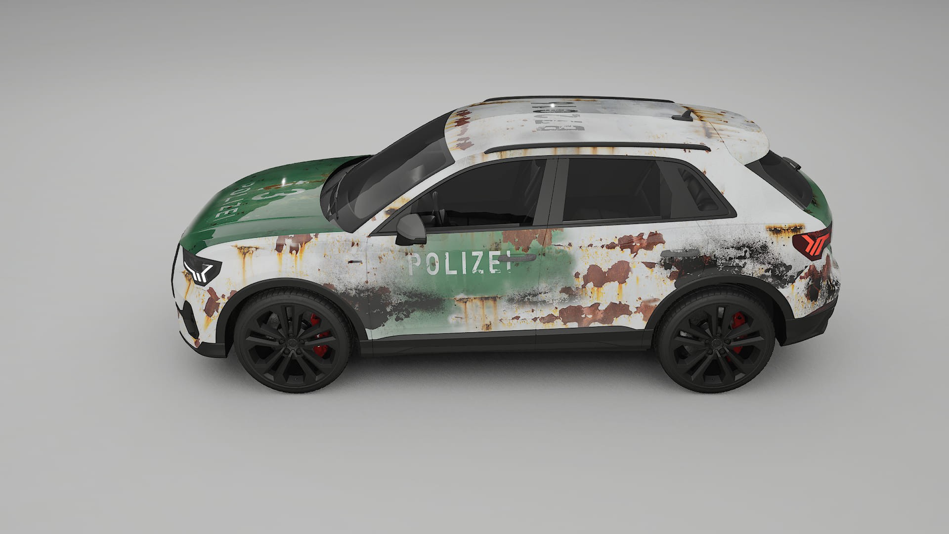 Audi Q3 S-Line F3 COBRA 11 – Designový Wrap PPF Fólie na auto - tisknutelný polyuretan
