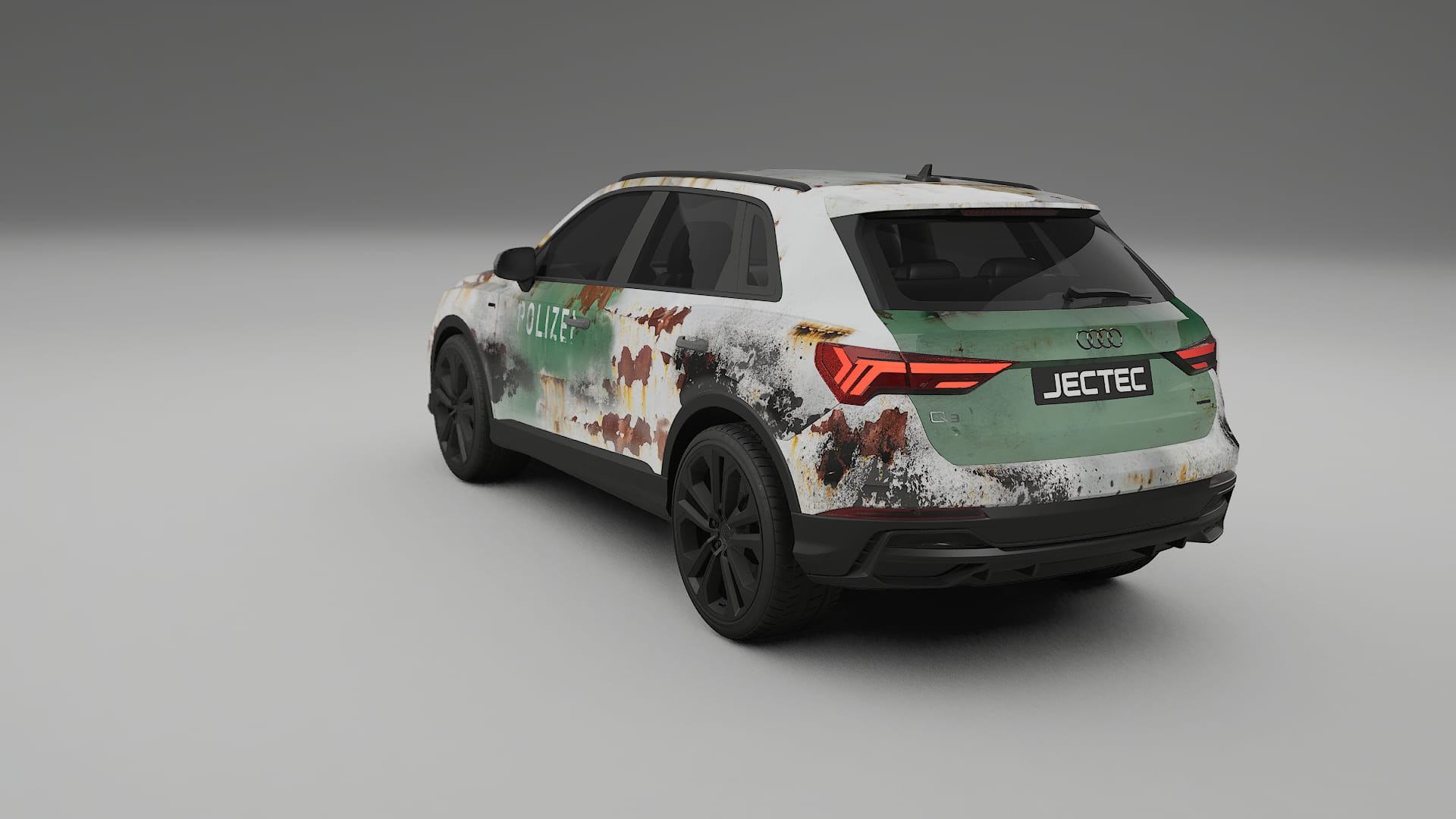 Audi Q3 S-Line F3 COBRA 11 – Designový Wrap PPF Fólie na auto - tisknutelný polyuretan