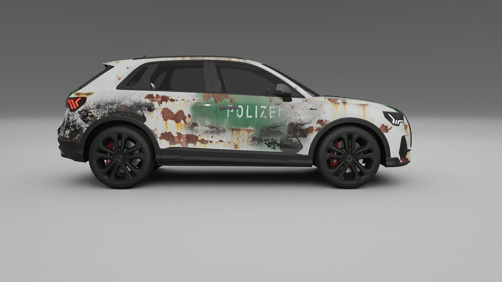 Audi Q3 S-Line F3 COBRA 11 – Designový Wrap PPF Fólie na auto - tisknutelný polyuretan