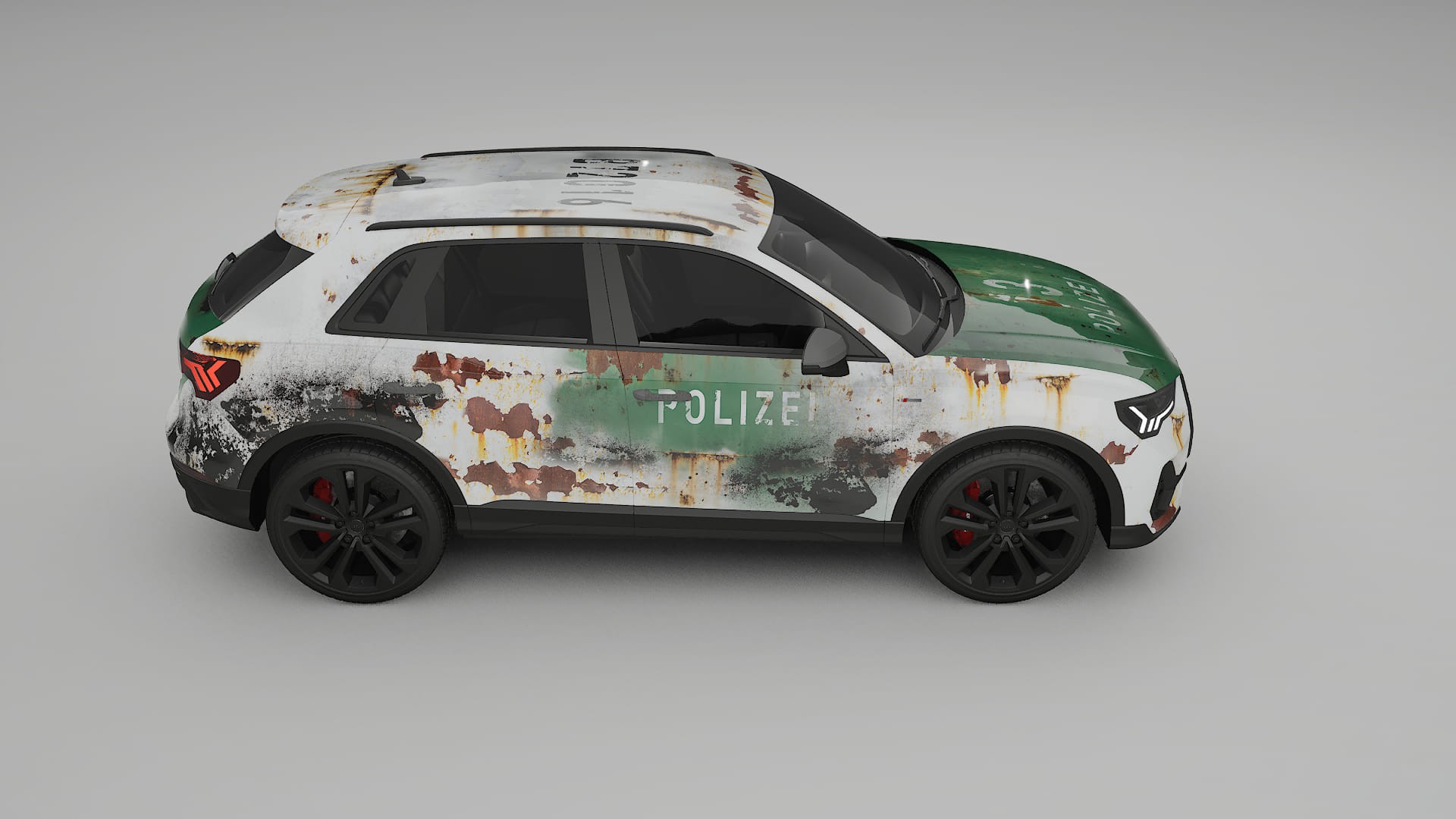 Audi Q3 S-Line F3 COBRA 11 – Designový Wrap PPF Fólie na auto - tisknutelný polyuretan