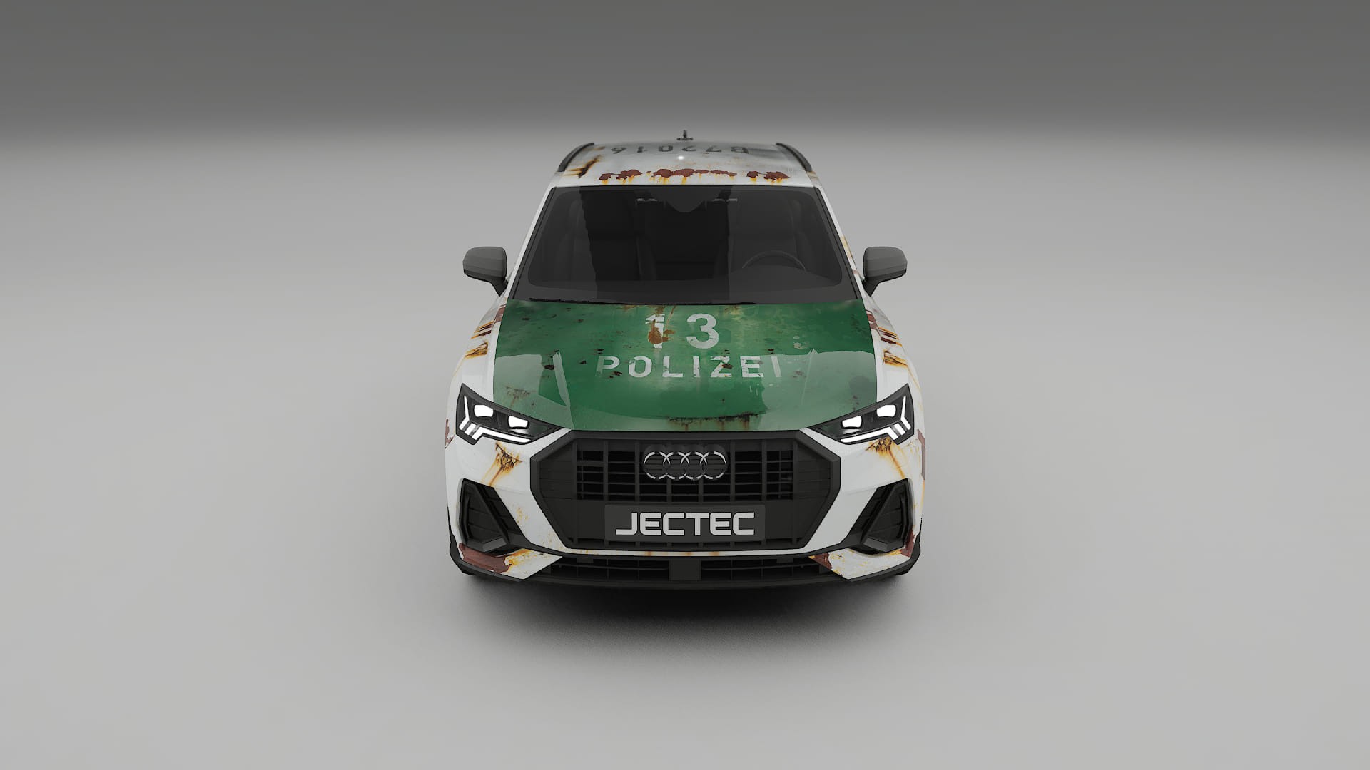 Audi Q3 S-Line F3 COBRA 11 – Designový Wrap PPF Fólie na auto - tisknutelný polyuretan