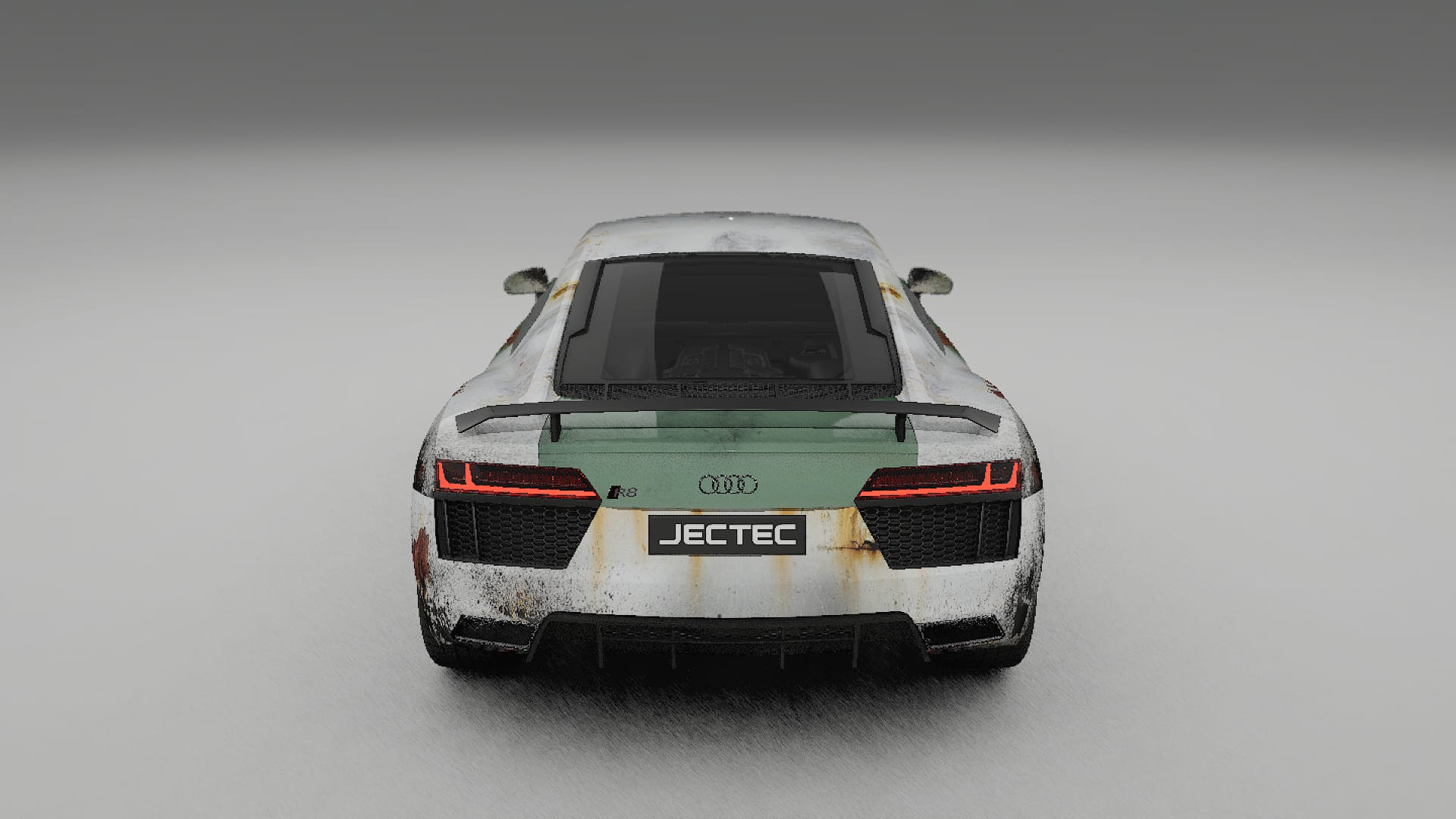 Audi R8 typ-4S prefacelift COBRA 11 – Designový Wrap PPF Fólie na auto - tisknutelný polyuretan