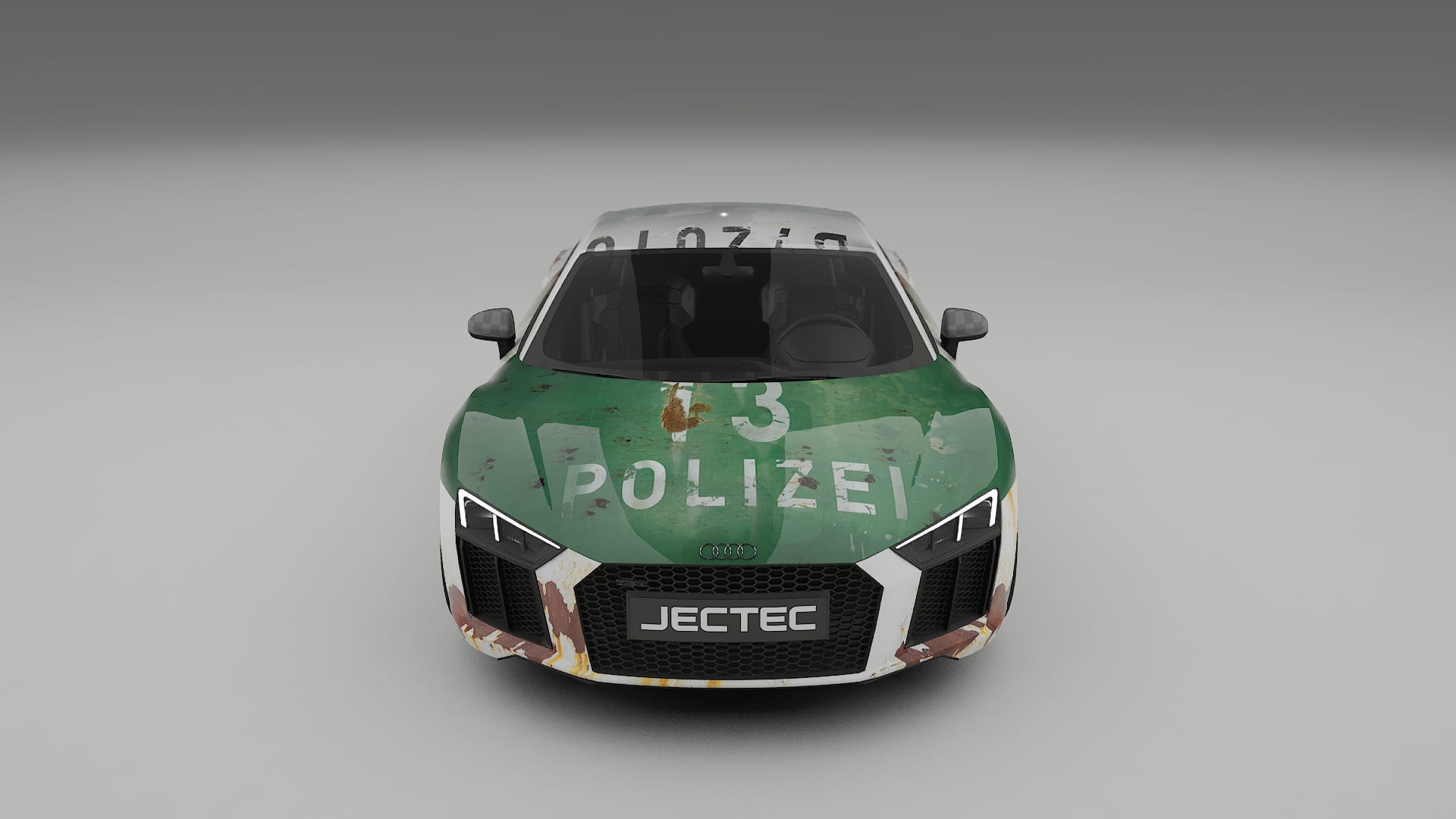 Audi R8 typ-4S prefacelift COBRA 11 – Designový Wrap PPF Fólie na auto - tisknutelný polyuretan