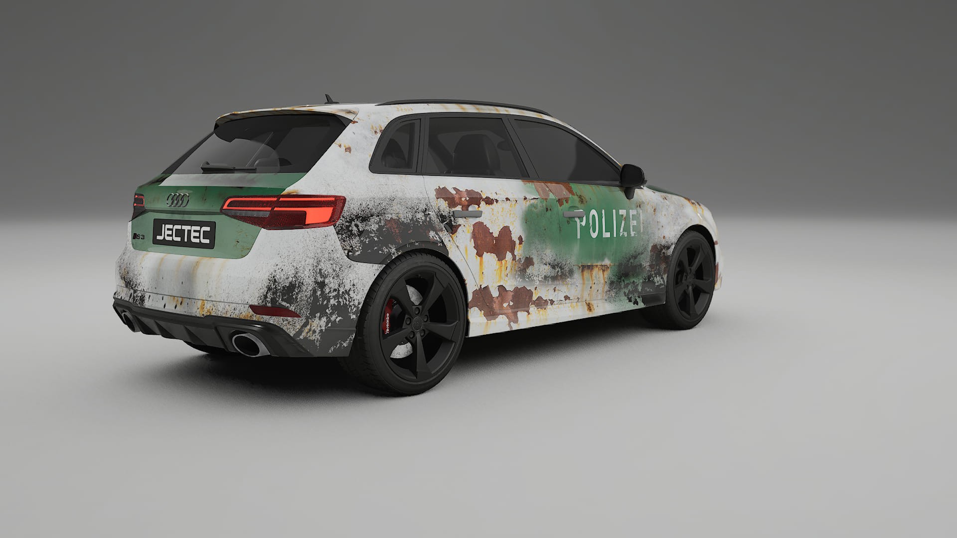 Audi RS3 Sportback 8V facelift COBRA 11 – Designový Wrap PPF Fólie na auto - tisknutelný polyuretan