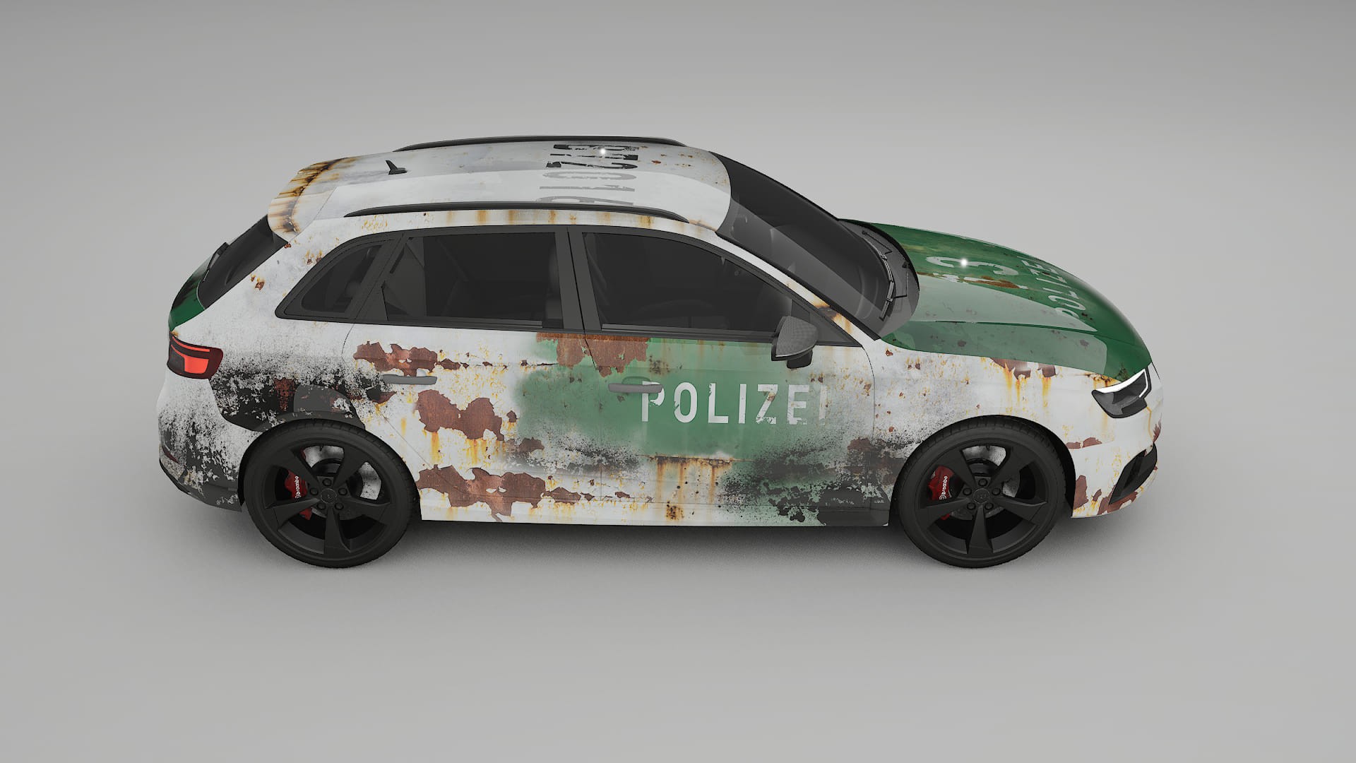 Audi RS3 Sportback 8V facelift COBRA 11 – Designový Wrap PPF Fólie na auto - tisknutelný polyuretan