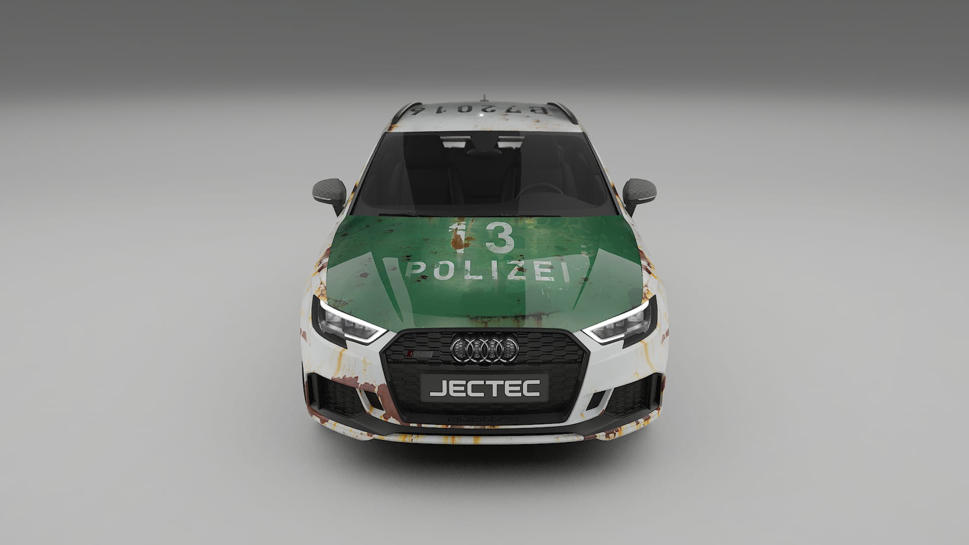 Audi RS3 Sportback 8V facelift COBRA 11 – Designový Wrap PPF Fólie na auto - tisknutelný polyuretan