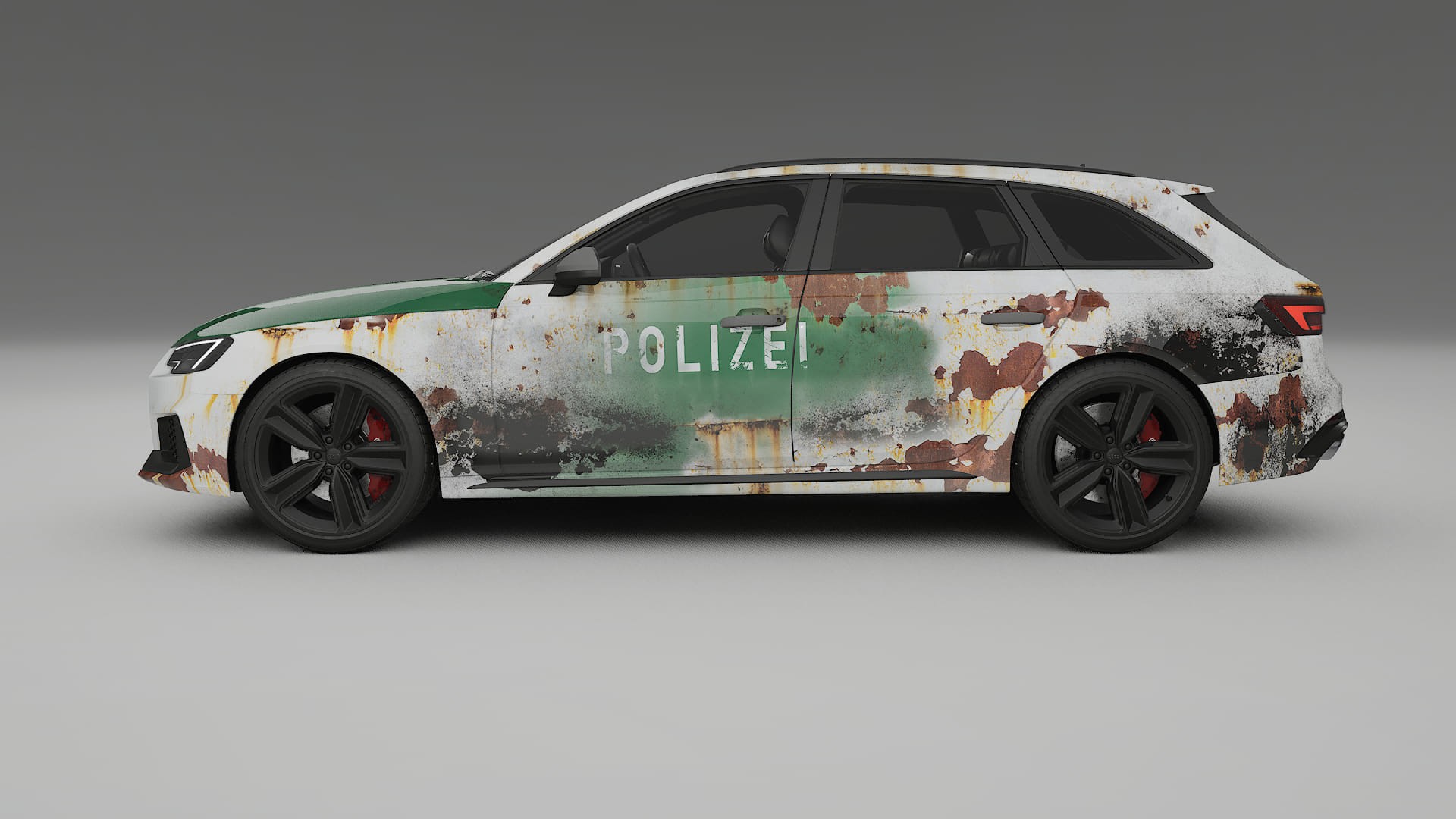 Audi RS4 Avant B9 prefacelift COBRA 11 – Designový Wrap PPF Fólie na auto - tisknutelný polyuretan