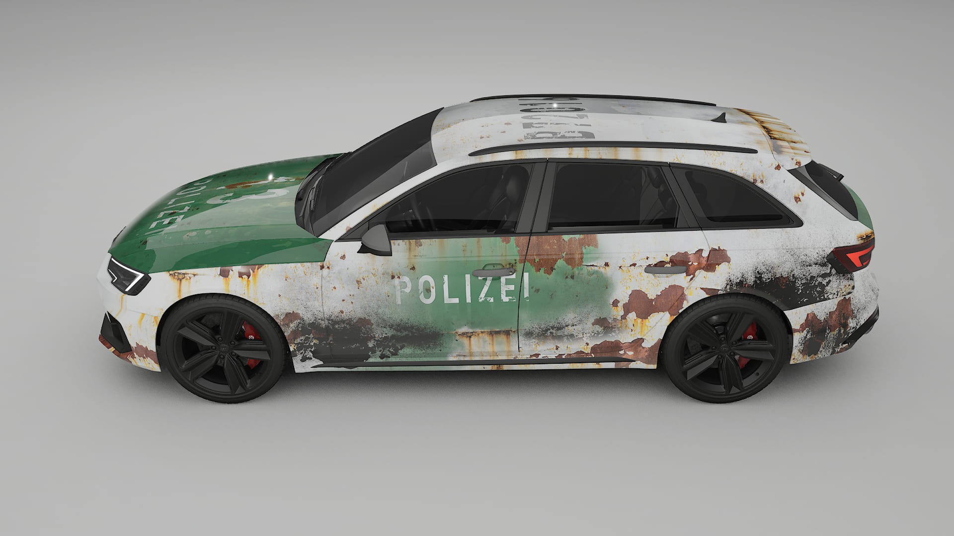 Audi RS4 Avant B9 prefacelift COBRA 11 – Designový Wrap PPF Fólie na auto - tisknutelný polyuretan