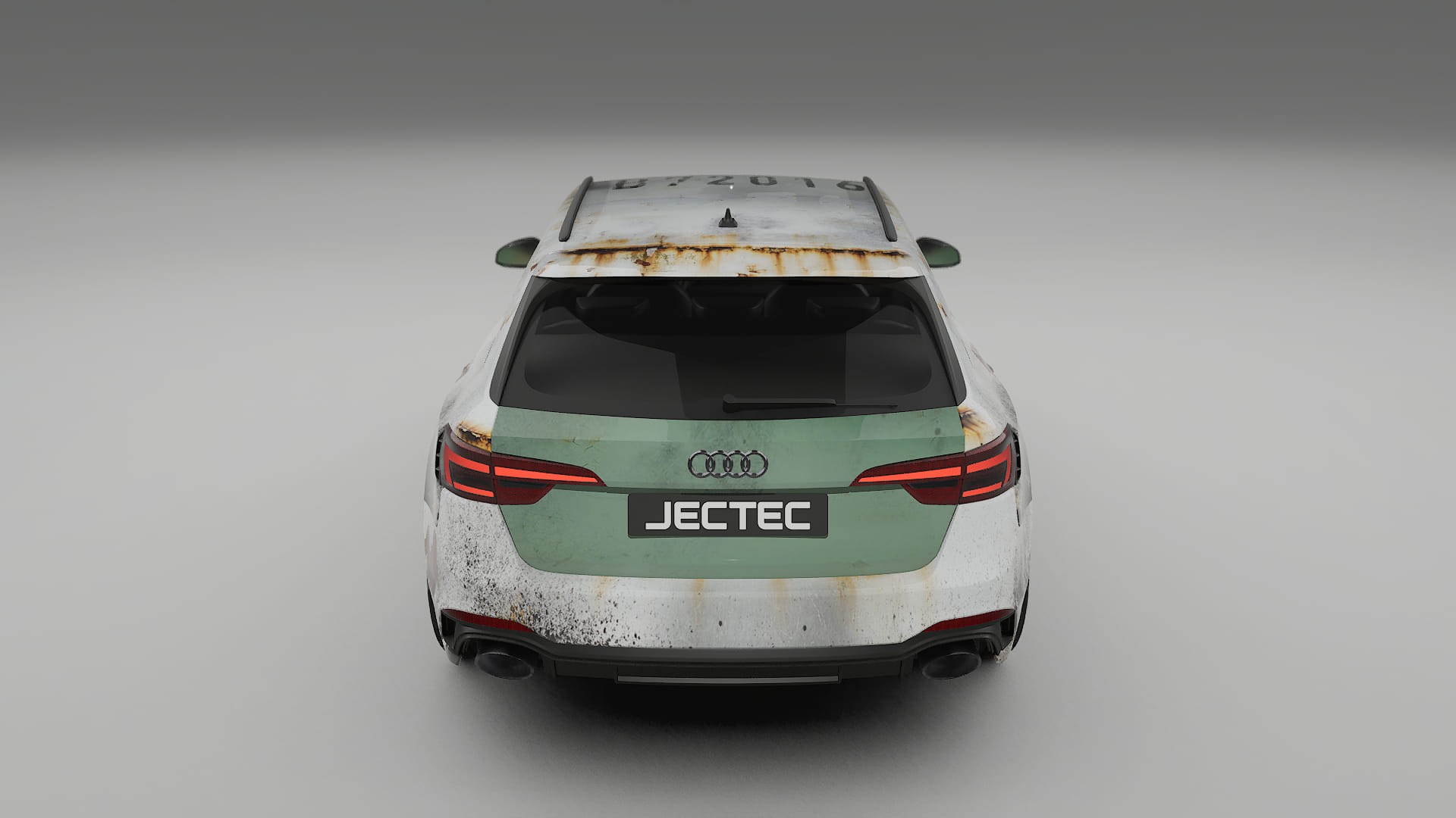 Audi RS4 Avant B9 prefacelift COBRA 11 – Designový Wrap PPF Fólie na auto - tisknutelný polyuretan