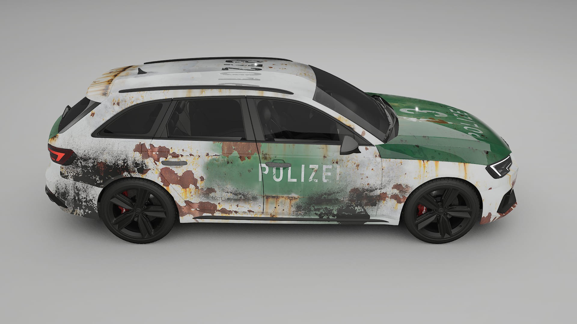 Audi RS4 Avant B9 prefacelift COBRA 11 – Designový Wrap PPF Fólie na auto - tisknutelný polyuretan