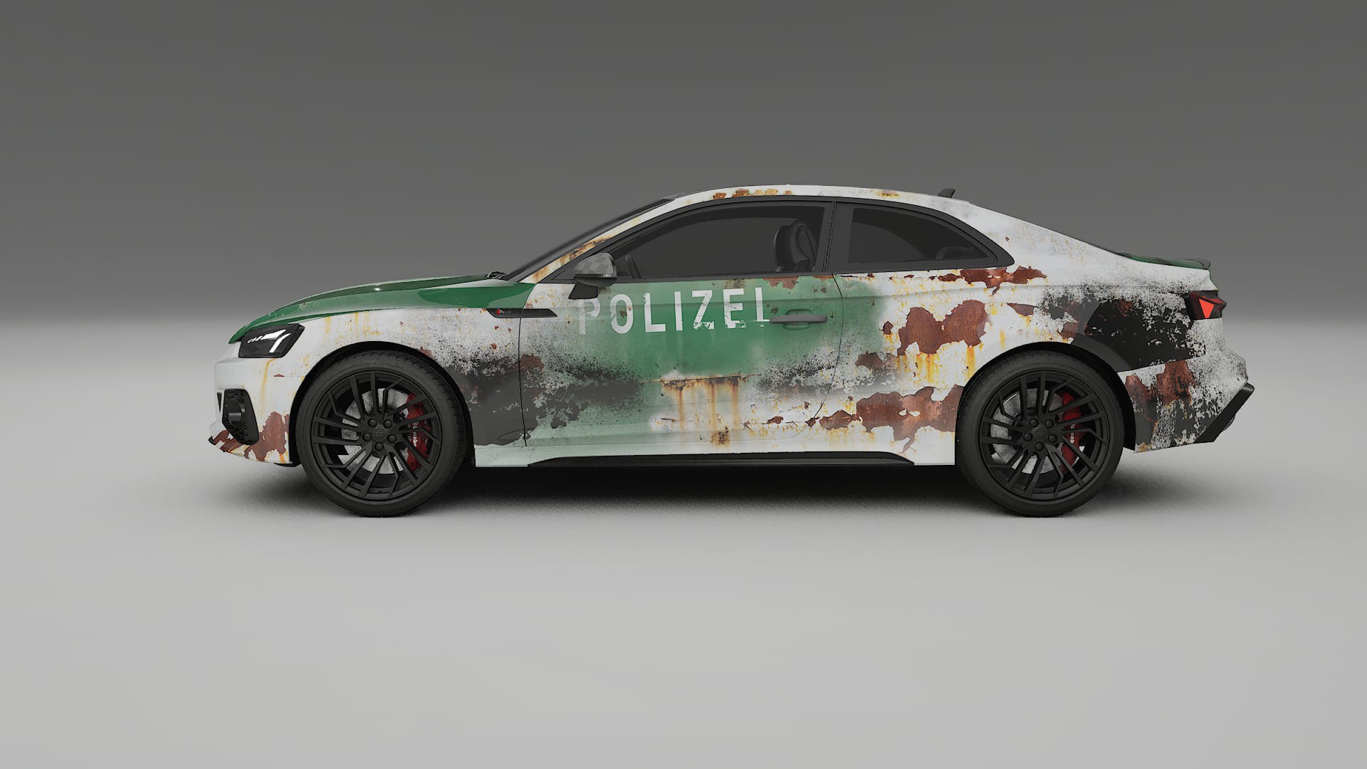 Audi RS5 Coupe B9 facelift COBRA 11 – Designový Wrap PPF Fólie na auto - tisknutelný polyuretan
