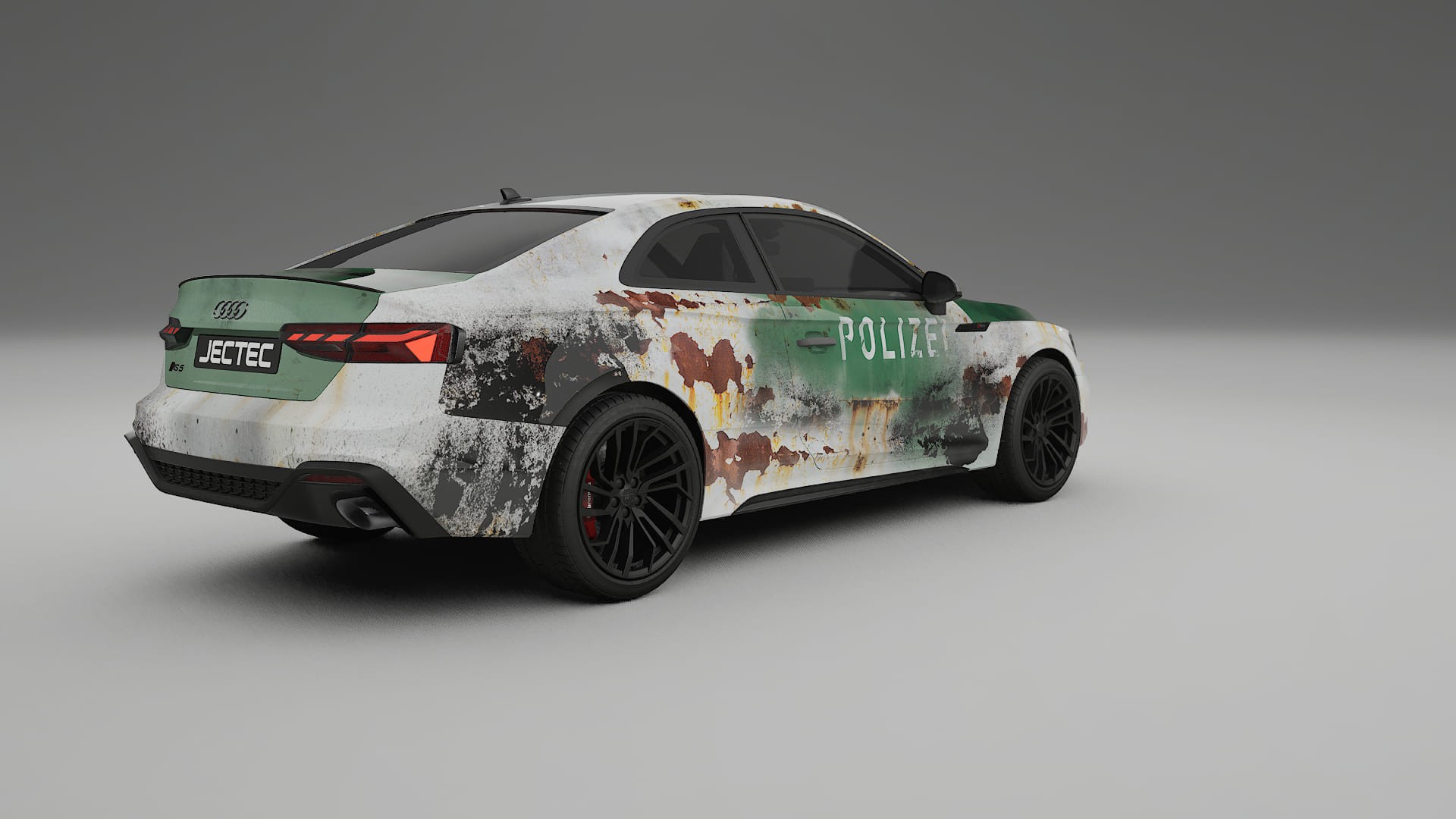 Audi RS5 Coupe B9 facelift COBRA 11 – Designový Wrap PPF Fólie na auto - tisknutelný polyuretan