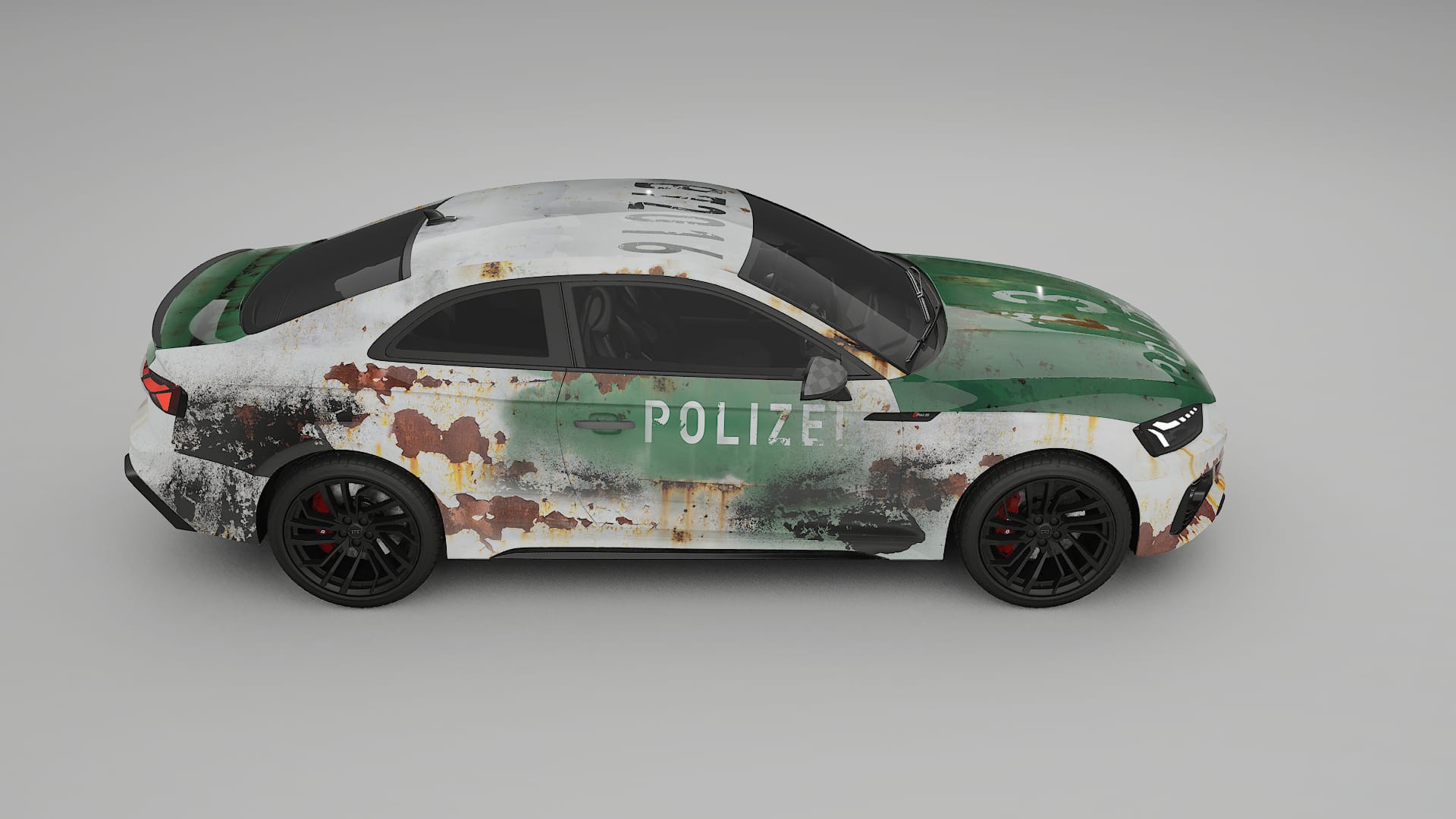 Audi RS5 Coupe B9 facelift COBRA 11 – Designový Wrap PPF Fólie na auto - tisknutelný polyuretan