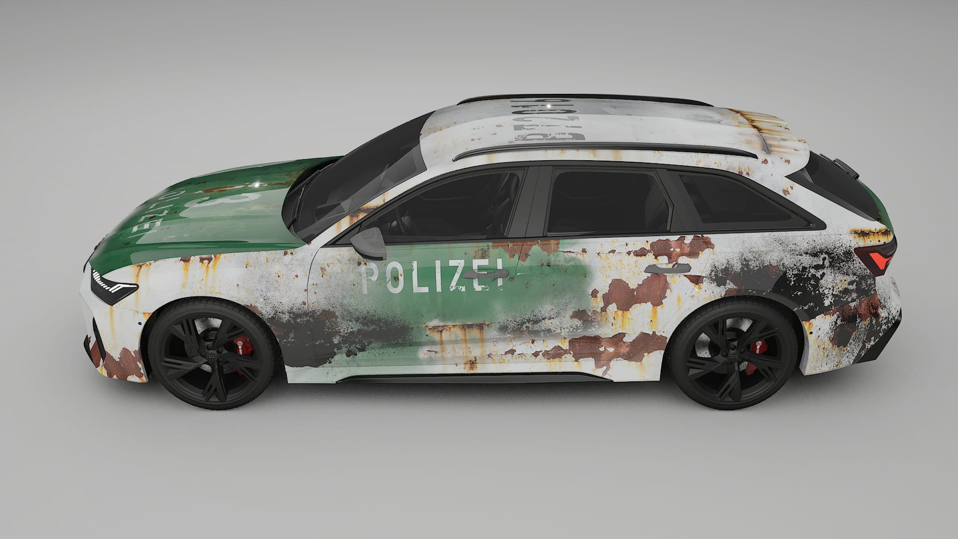 Audi RS6 Avant C8 facelift COBRA 11 – Designový Wrap PPF Fólie na auto - tisknutelný polyuretan