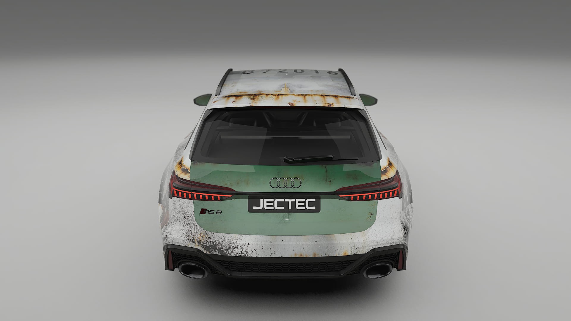 Audi RS6 Avant C8 facelift COBRA 11 – Designový Wrap PPF Fólie na auto - tisknutelný polyuretan