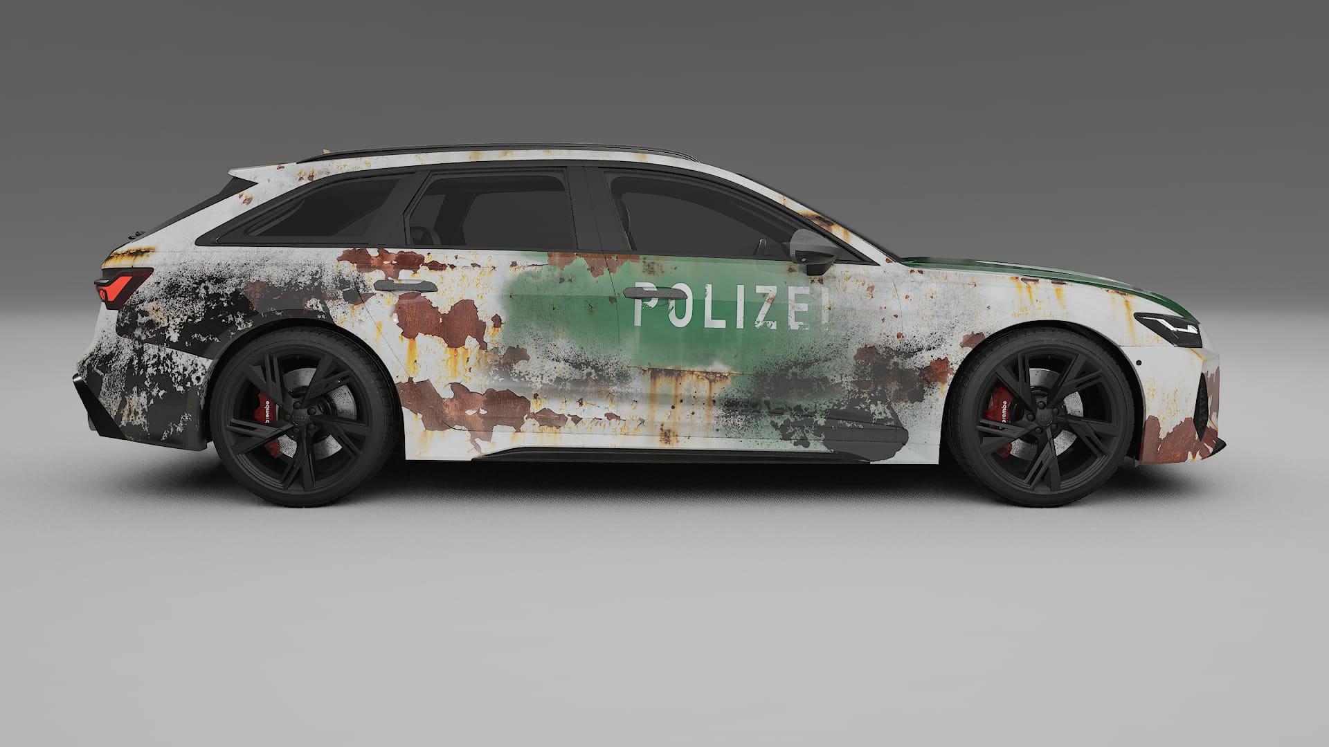 Audi RS6 Avant C8 facelift COBRA 11 – Designový Wrap PPF Fólie na auto - tisknutelný polyuretan