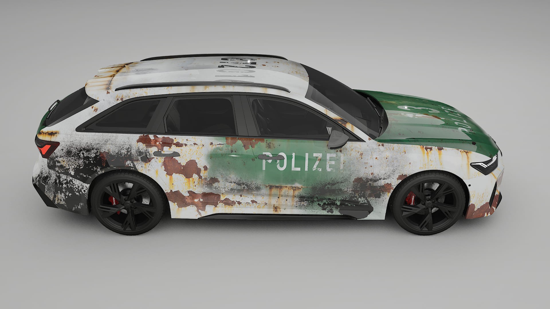 Audi RS6 Avant C8 facelift COBRA 11 – Designový Wrap PPF Fólie na auto - tisknutelný polyuretan