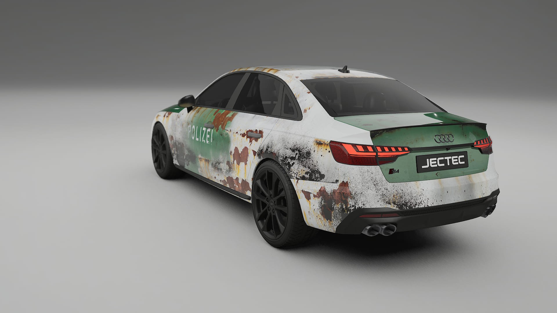 Audi S4 Sedan B9 facelift COBRA 11 – Designový Wrap PPF Fólie na auto - tisknutelný polyuretan