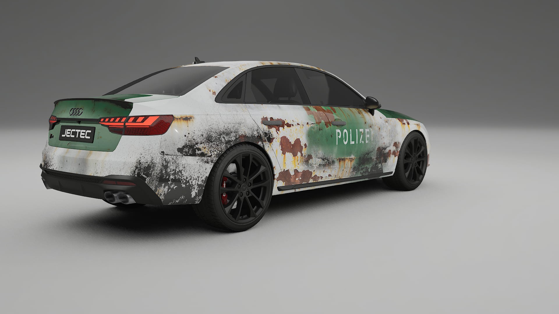 Audi S4 Sedan B9 facelift COBRA 11 – Designový Wrap PPF Fólie na auto - tisknutelný polyuretan