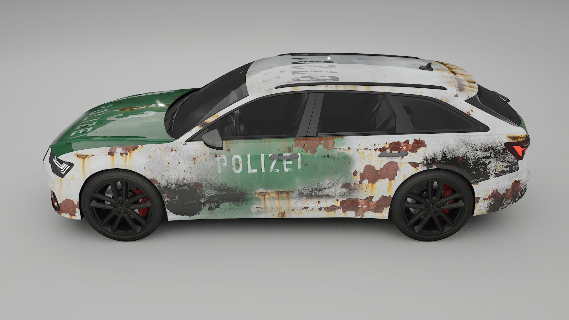 Audi S6 Avant prefacelift C8 COBRA 11 – Designový Wrap PPF Fólie na auto - tisknutelný polyuretan
