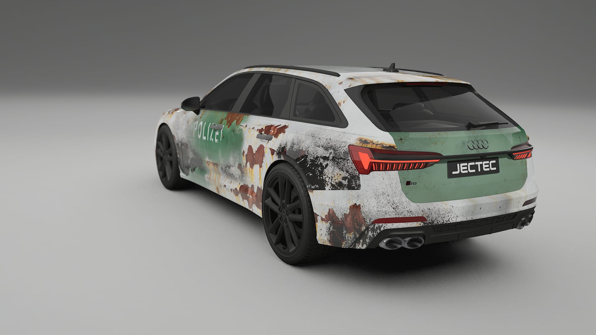 Audi S6 Avant prefacelift C8 COBRA 11 – Designový Wrap PPF Fólie na auto - tisknutelný polyuretan