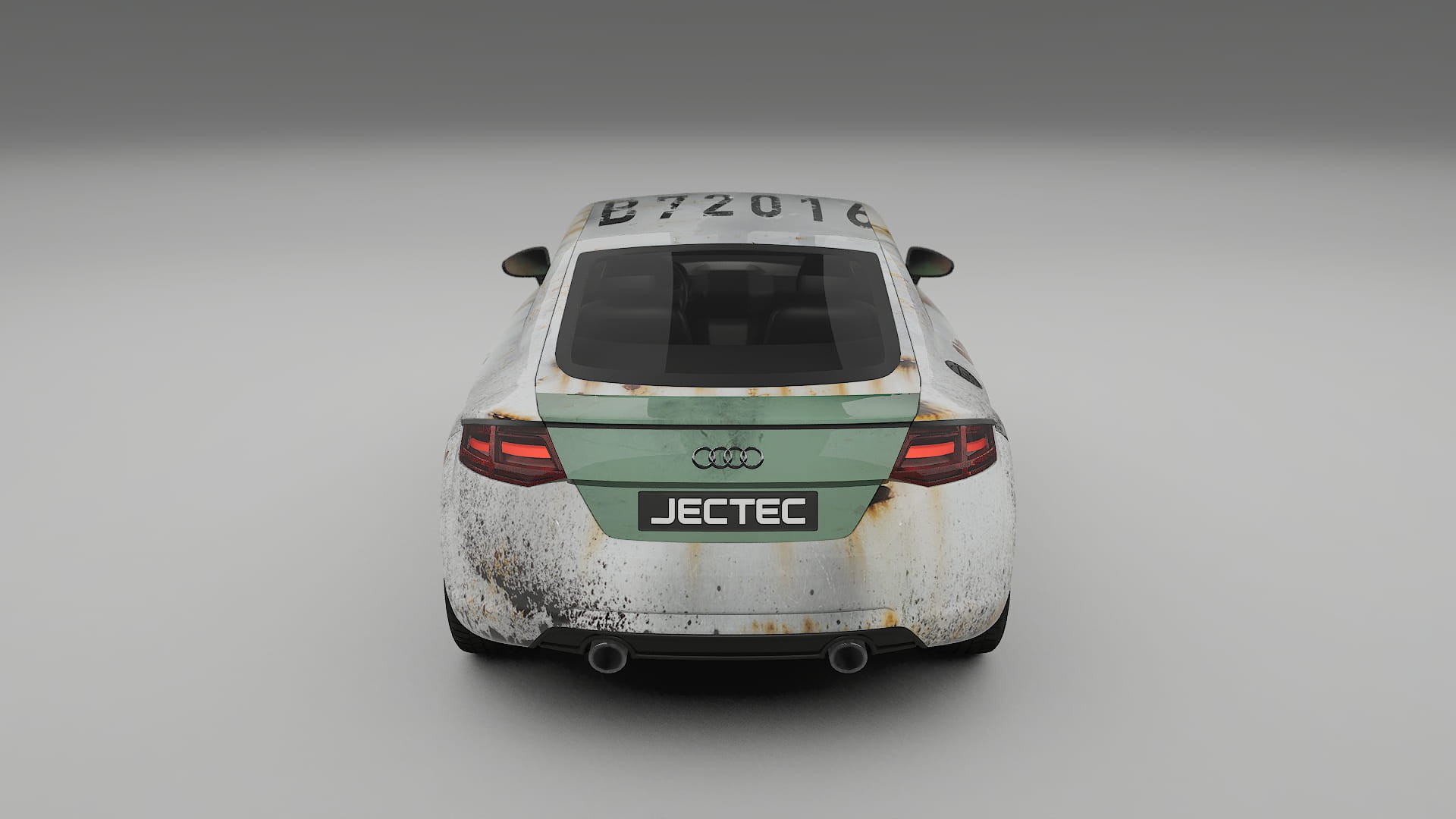 Audi TT Coupe 8S prefacelift COBRA 11 – Designový Wrap PPF Fólie na auto - tisknutelný polyuretan