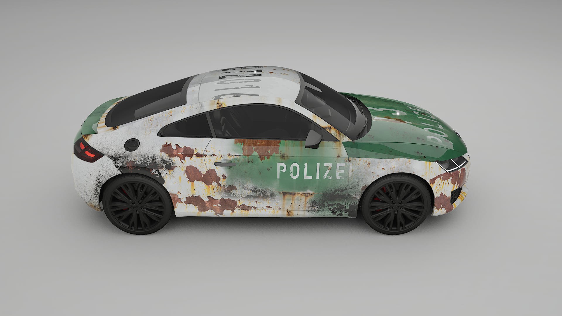 Audi TT Coupe 8S prefacelift COBRA 11 – Designový Wrap PPF Fólie na auto - tisknutelný polyuretan