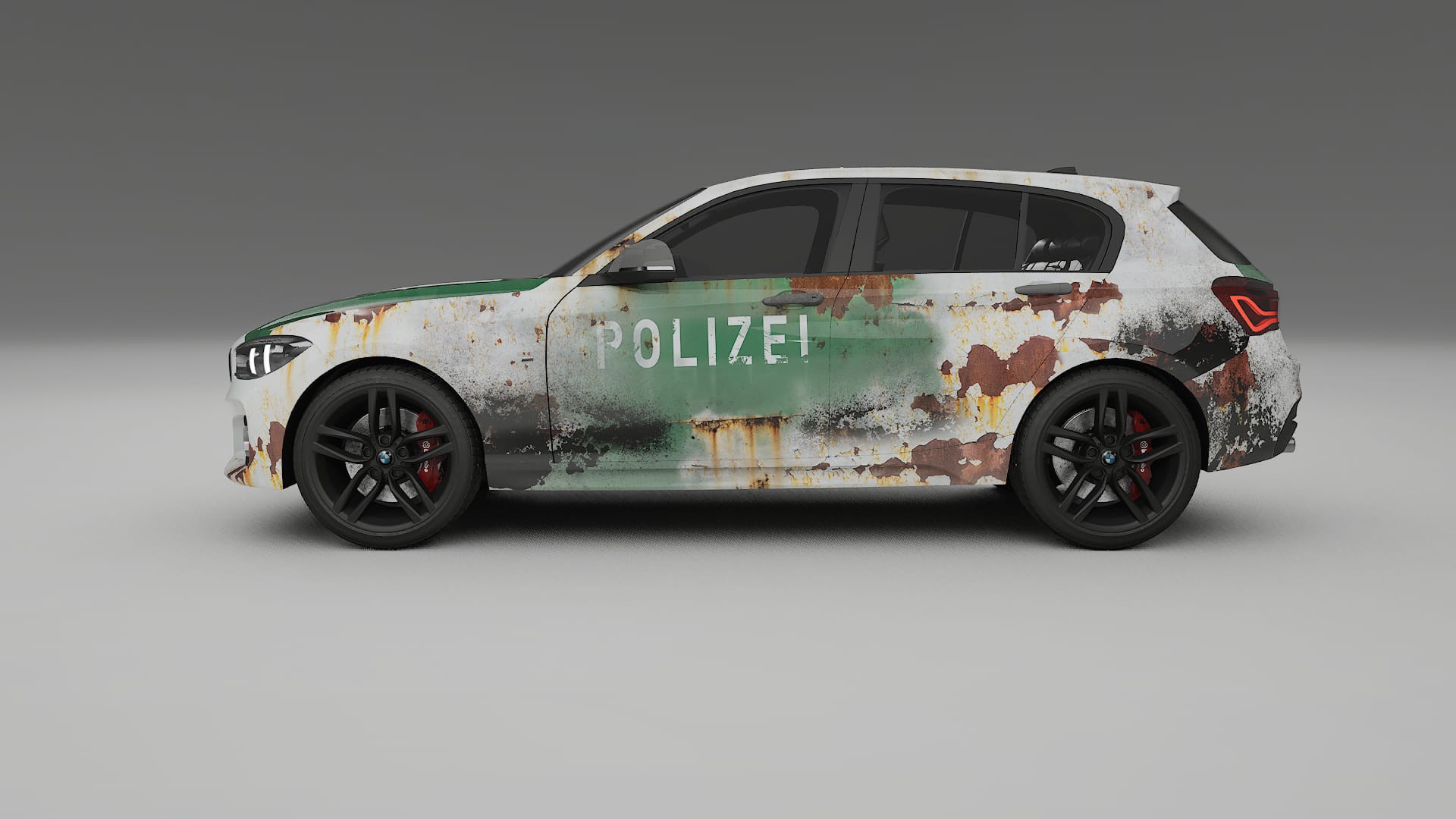 BMW 1 F20 facelift COBRA 11 – Designový Wrap PPF Fólie na auto - tisknutelný polyuretan