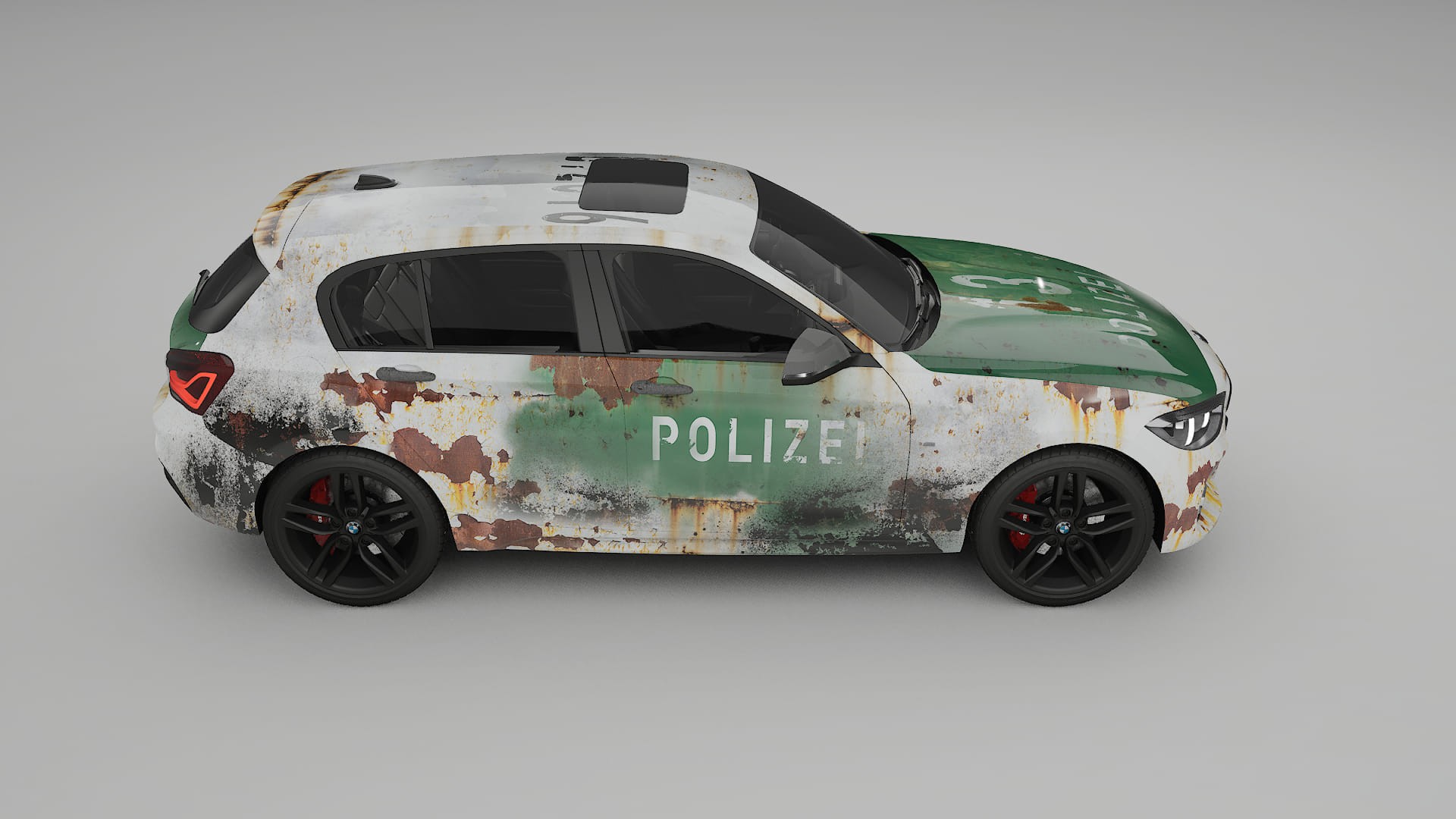 BMW 1 F20 facelift COBRA 11 – Designový Wrap PPF Fólie na auto - tisknutelný polyuretan