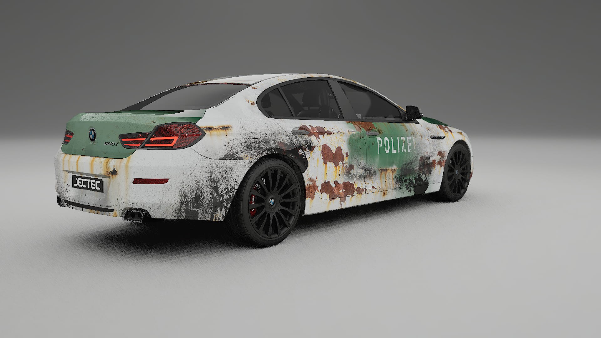 BMW 6 F06 COBRA 11 – Designový Wrap PPF Fólie na auto - tisknutelný polyuretan