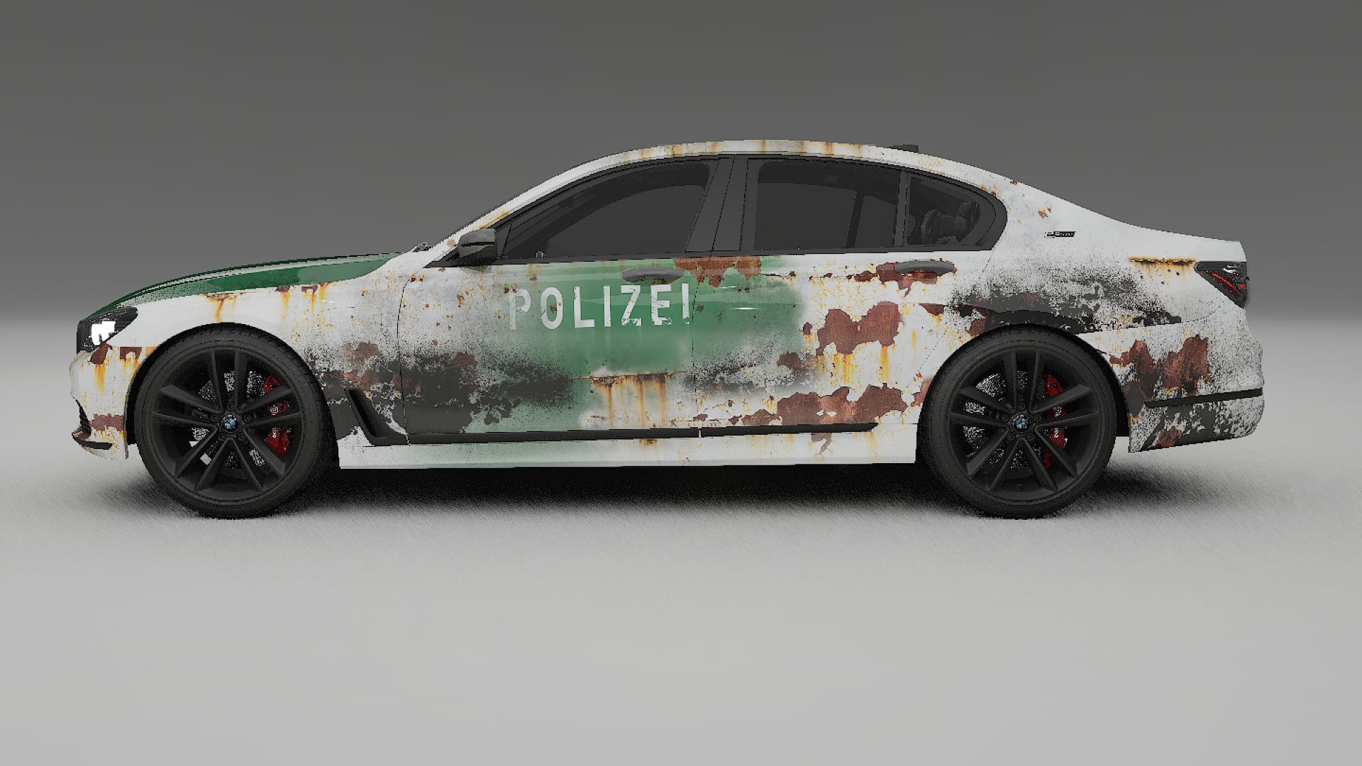 BMW 7 G11 G12 facelift COBRA 11 – Designový Wrap PPF Fólie na auto - tisknutelný polyuretan