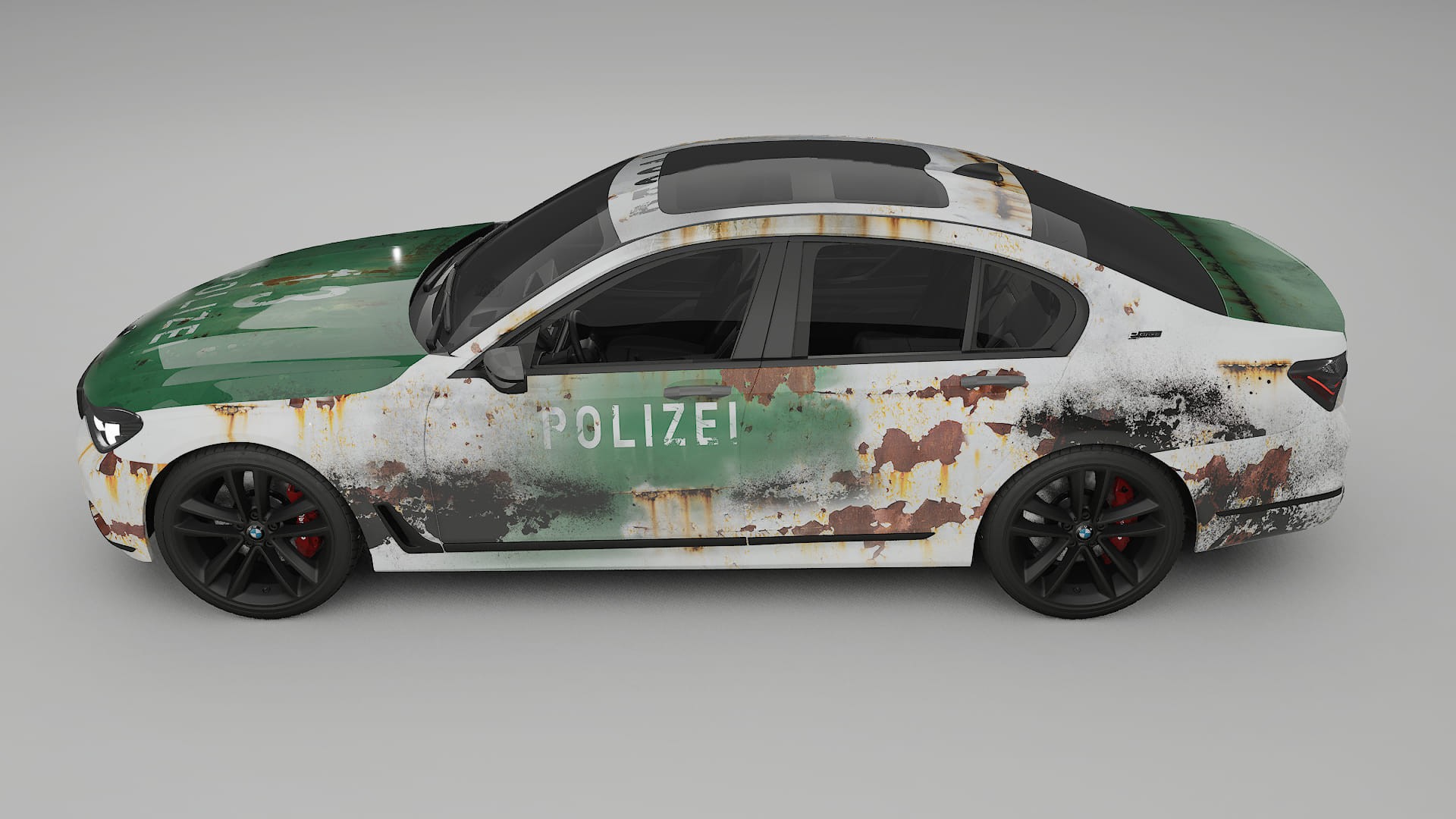 BMW 7 G11 G12 facelift COBRA 11 – Designový Wrap PPF Fólie na auto - tisknutelný polyuretan