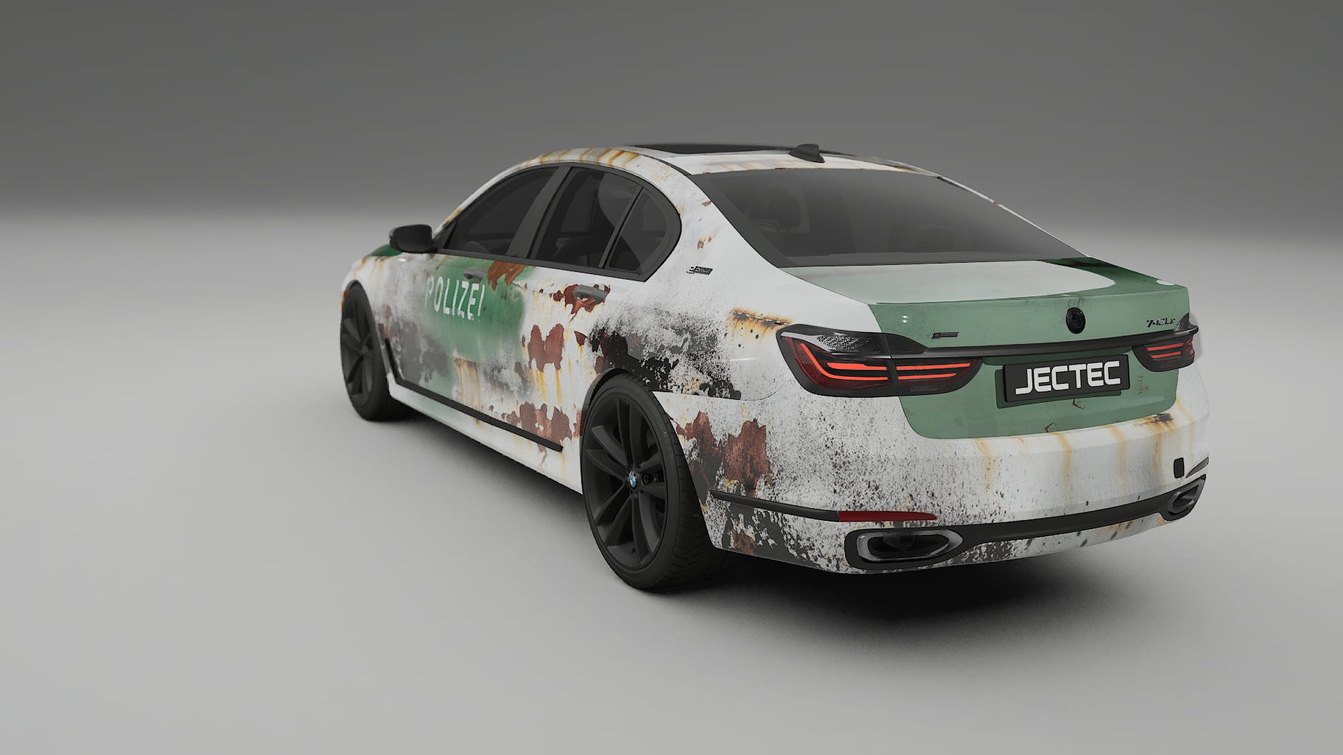 BMW 7 G11 G12 facelift COBRA 11 – Designový Wrap PPF Fólie na auto - tisknutelný polyuretan