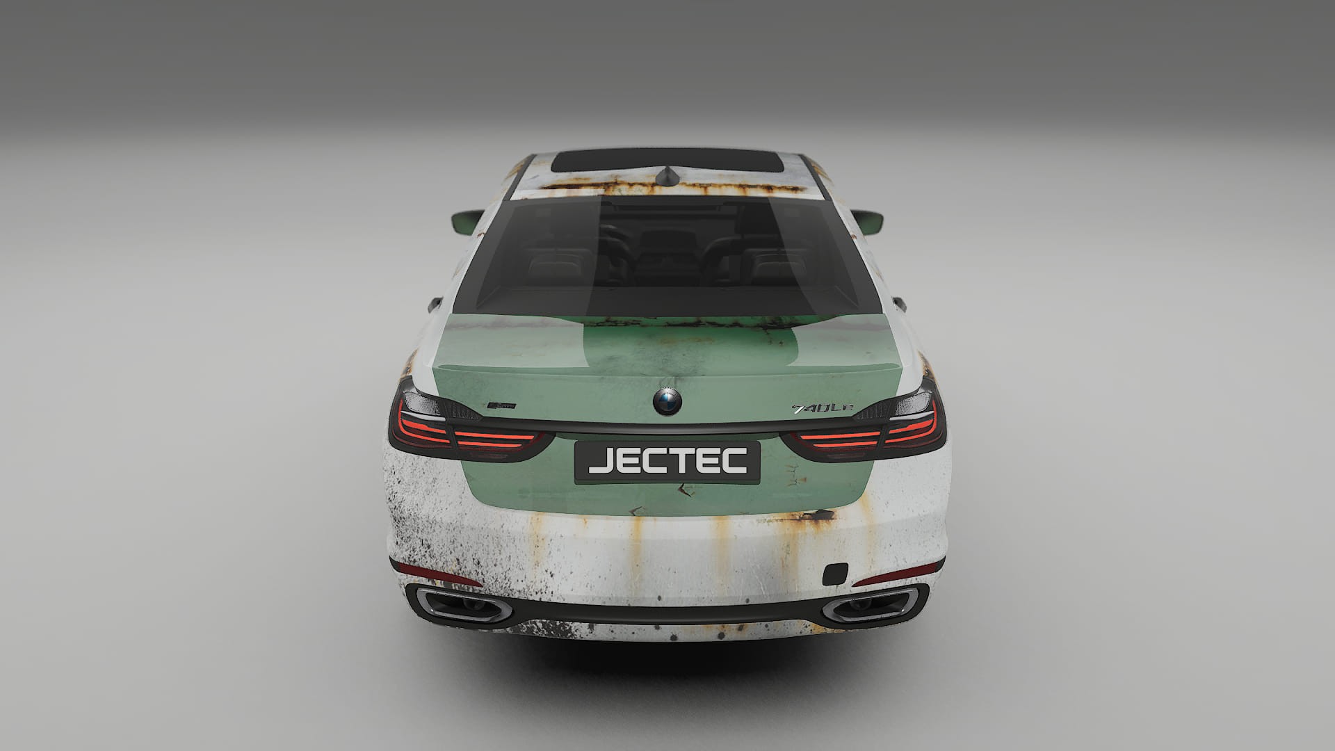 BMW 7 G11 G12 facelift COBRA 11 – Designový Wrap PPF Fólie na auto - tisknutelný polyuretan