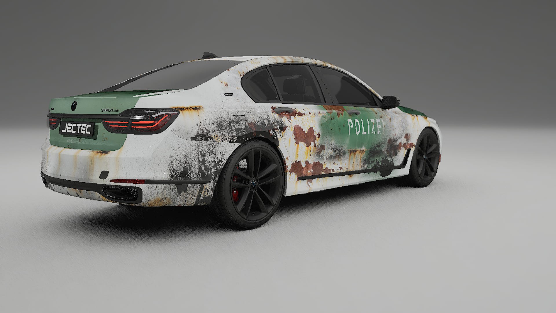 BMW 7 G11 G12 facelift COBRA 11 – Designový Wrap PPF Fólie na auto - tisknutelný polyuretan