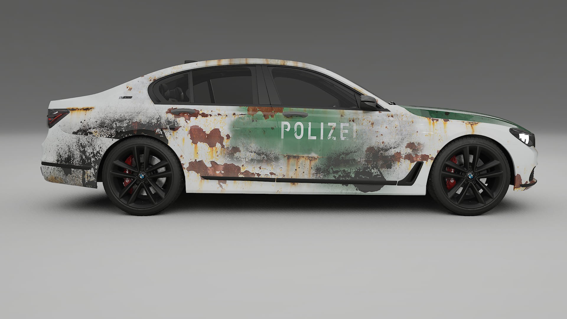 BMW 7 G11 G12 facelift COBRA 11 – Designový Wrap PPF Fólie na auto - tisknutelný polyuretan