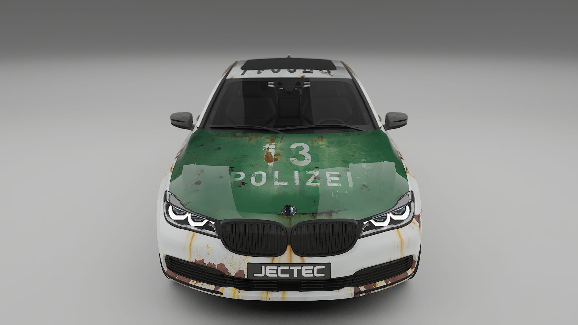 BMW 7 G11 G12 facelift COBRA 11 – Designový Wrap PPF Fólie na auto - tisknutelný polyuretan