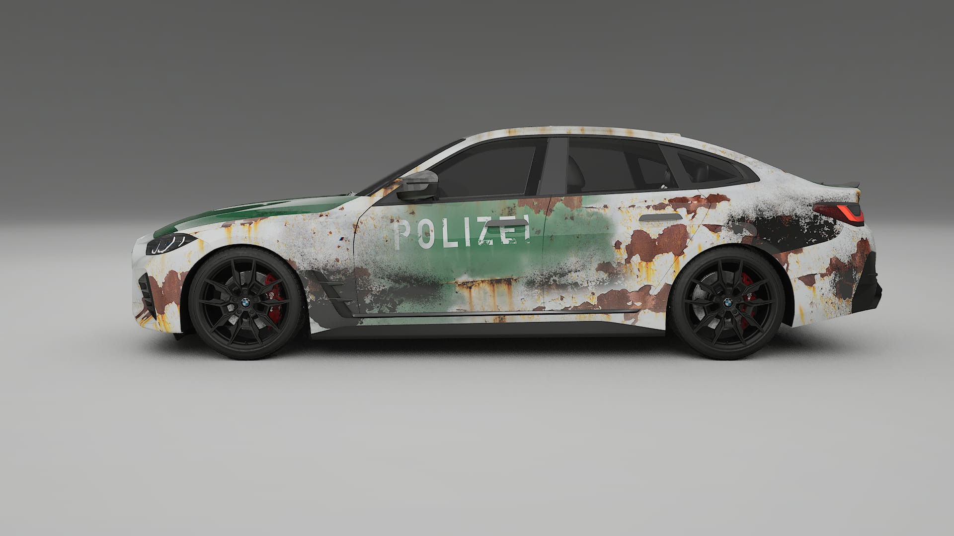 BMW I4 G26 M-Package COBRA 11 – Designový Wrap PPF Fólie na auto - tisknutelný polyuretan